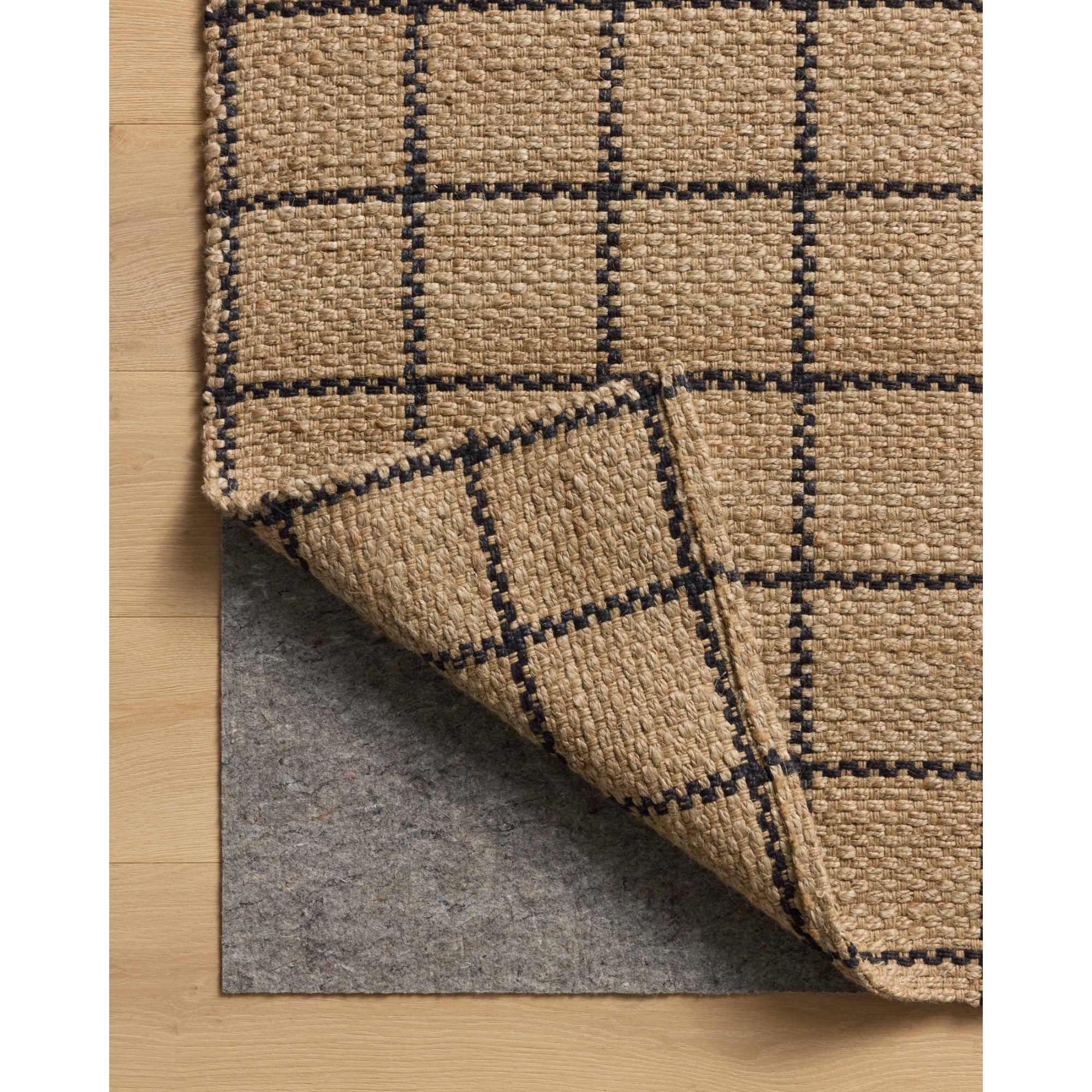 Chris Loves Julia x Loloi Fletcher Natural/Black Rug