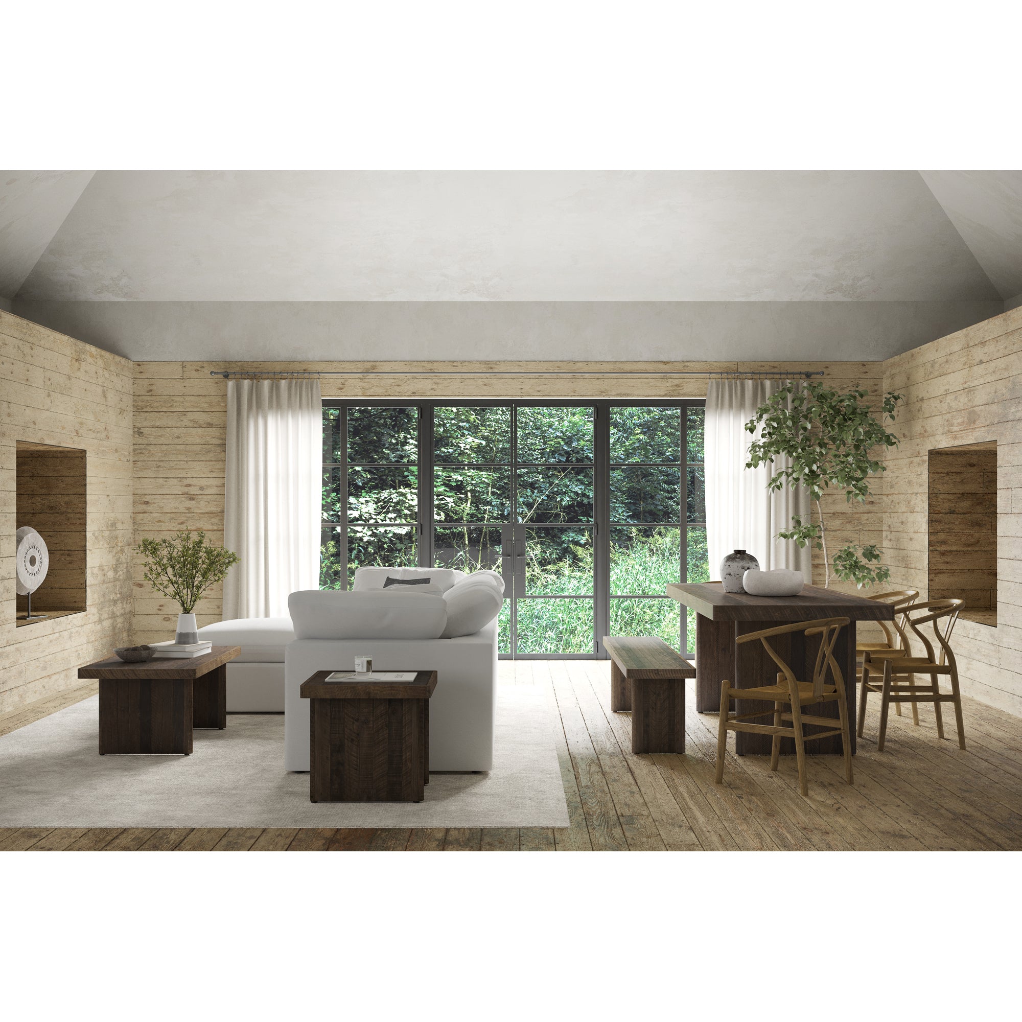 Monterey Bench Light Grey Bench Moe's Four Hands, Mid Century Modern Furniture, Old Bones Furniture Company, Old Bones Co, Modern Mid Century, Designer Furniture, Furniture Sale, Warehouse Furniture Sale, Monterey Bench Light Grey Sale, https://www.oldbonesco.com/