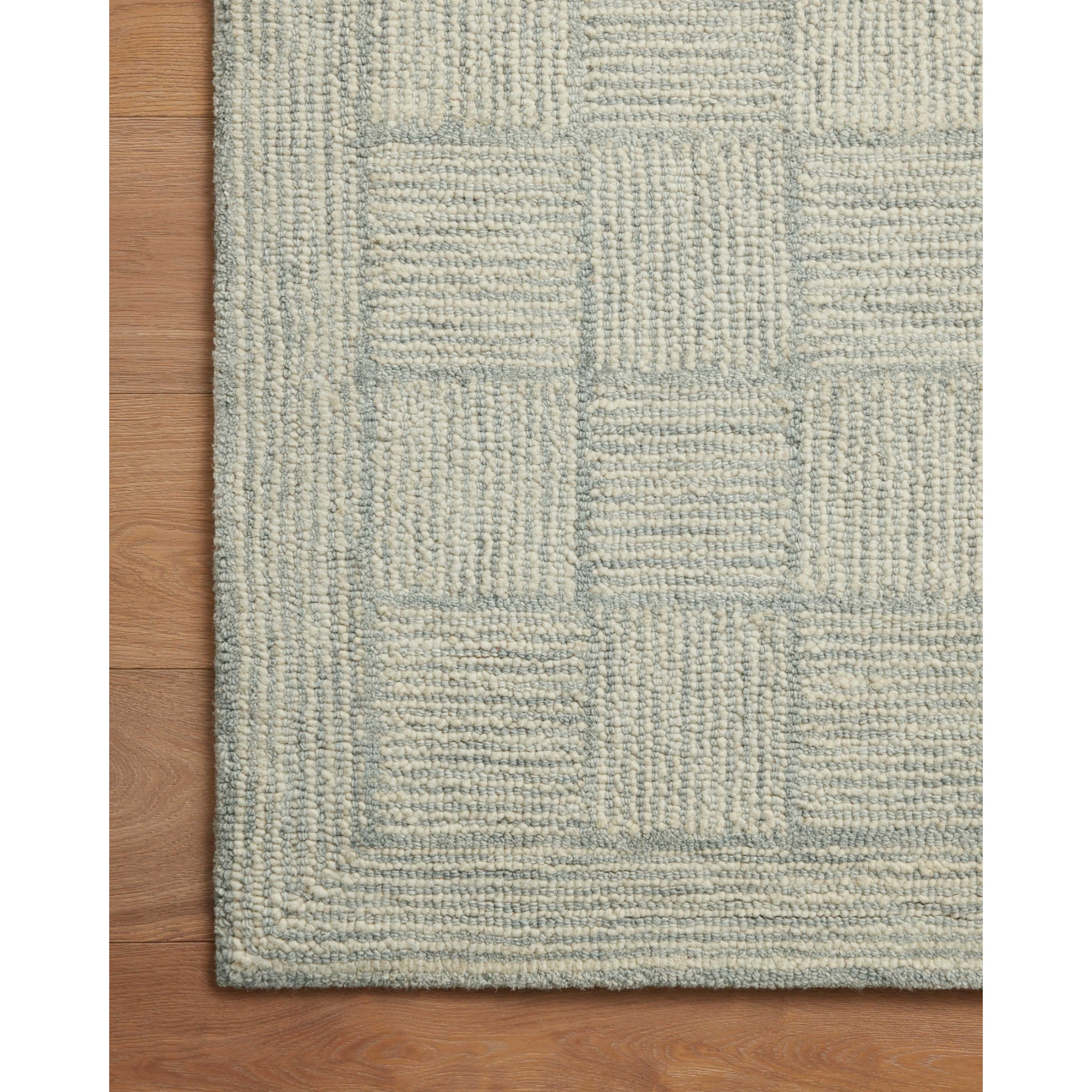 Chris Loves Julia x Loloi Francis Silver/Sky Rug
