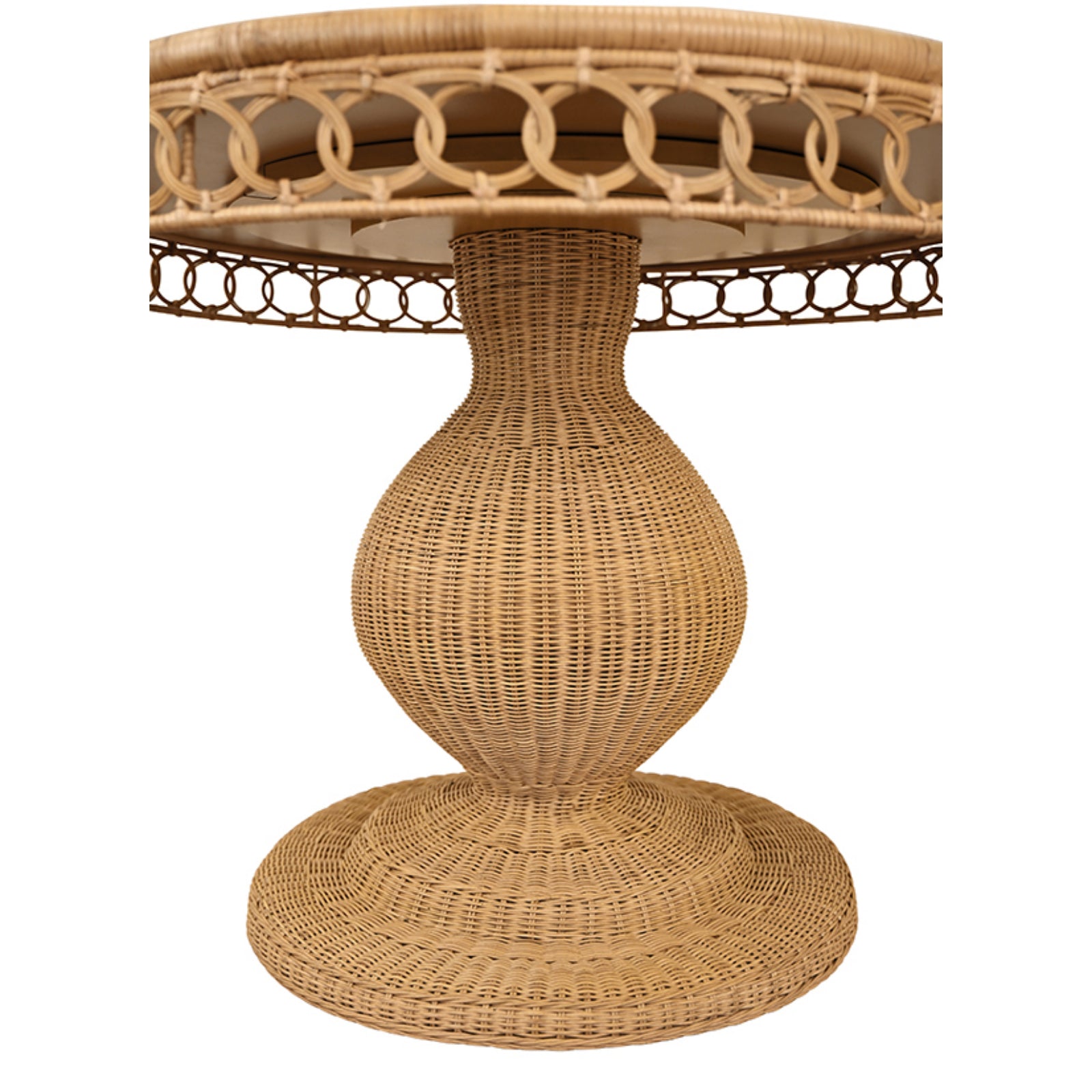 Gabrielle Round 40" Diameter Pedestal Dining Table