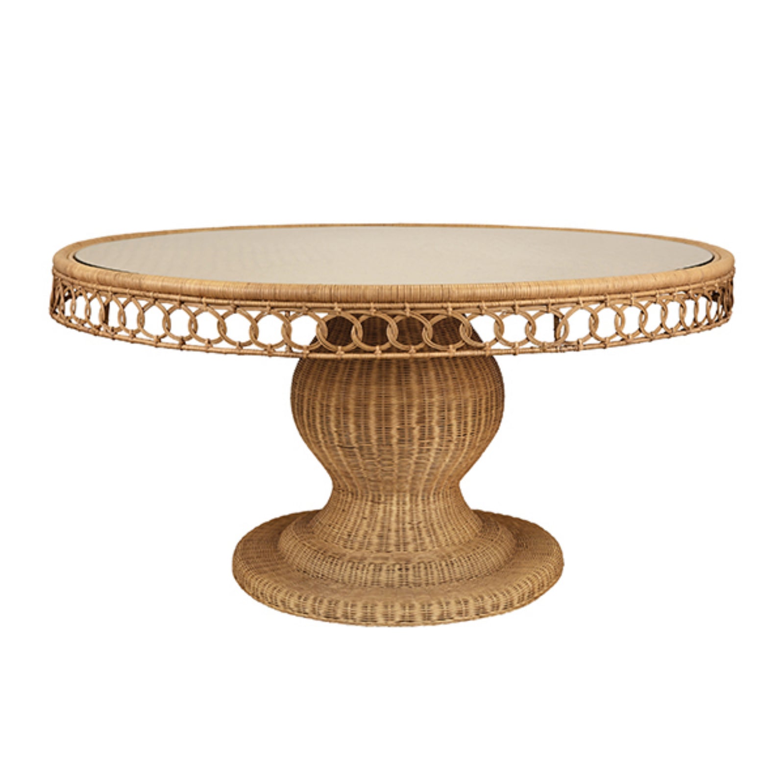 Gabrielle Round 60" Diameter Pedestal Dining Table