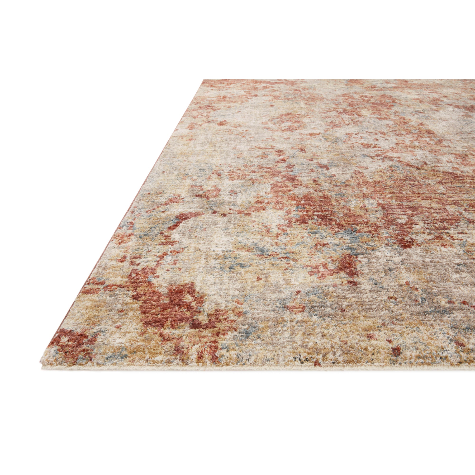 Loloi Gaia Taupe/Brick Rug