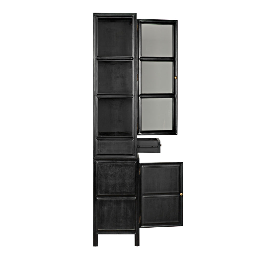 Colonial Hutch Tall Cabinets Noir , Black Friday Sale Noir Furniture Sale, Old Bones Co, Mid Century Furniture Sale, Four Hands Furniture, Black Friday Sale Colonial Hutch,Gus Sale, Perigold Colonial Hutch Tall Cabinets Black Friday Sale , Perigold Sale Colonial Hutch,Colonial Hutch Lulu and Georgia, Burke Decor Sale Colonial Hutch, www.oldbonesco.com