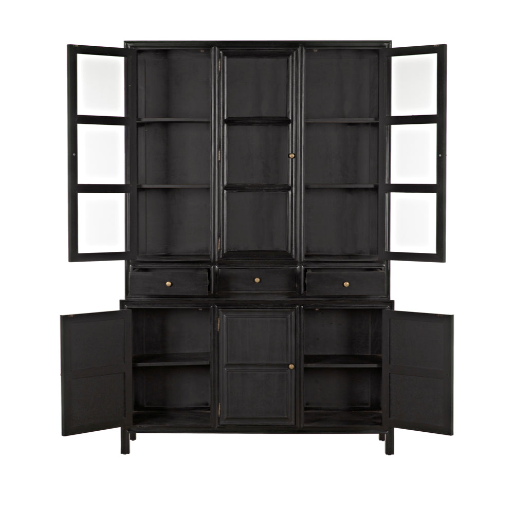 Colonial Hutch Tall Cabinets Noir , Black Friday Sale Noir Furniture Sale, Old Bones Co, Mid Century Furniture Sale, Four Hands Furniture, Black Friday Sale Colonial Hutch,Gus Sale, Perigold Colonial Hutch Tall Cabinets Black Friday Sale , Perigold Sale Colonial Hutch,Colonial Hutch Lulu and Georgia, Burke Decor Sale Colonial Hutch, www.oldbonesco.com
