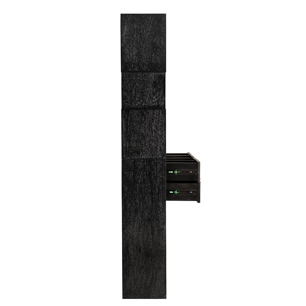Grobius Bookcase - Hand Rubbed Black