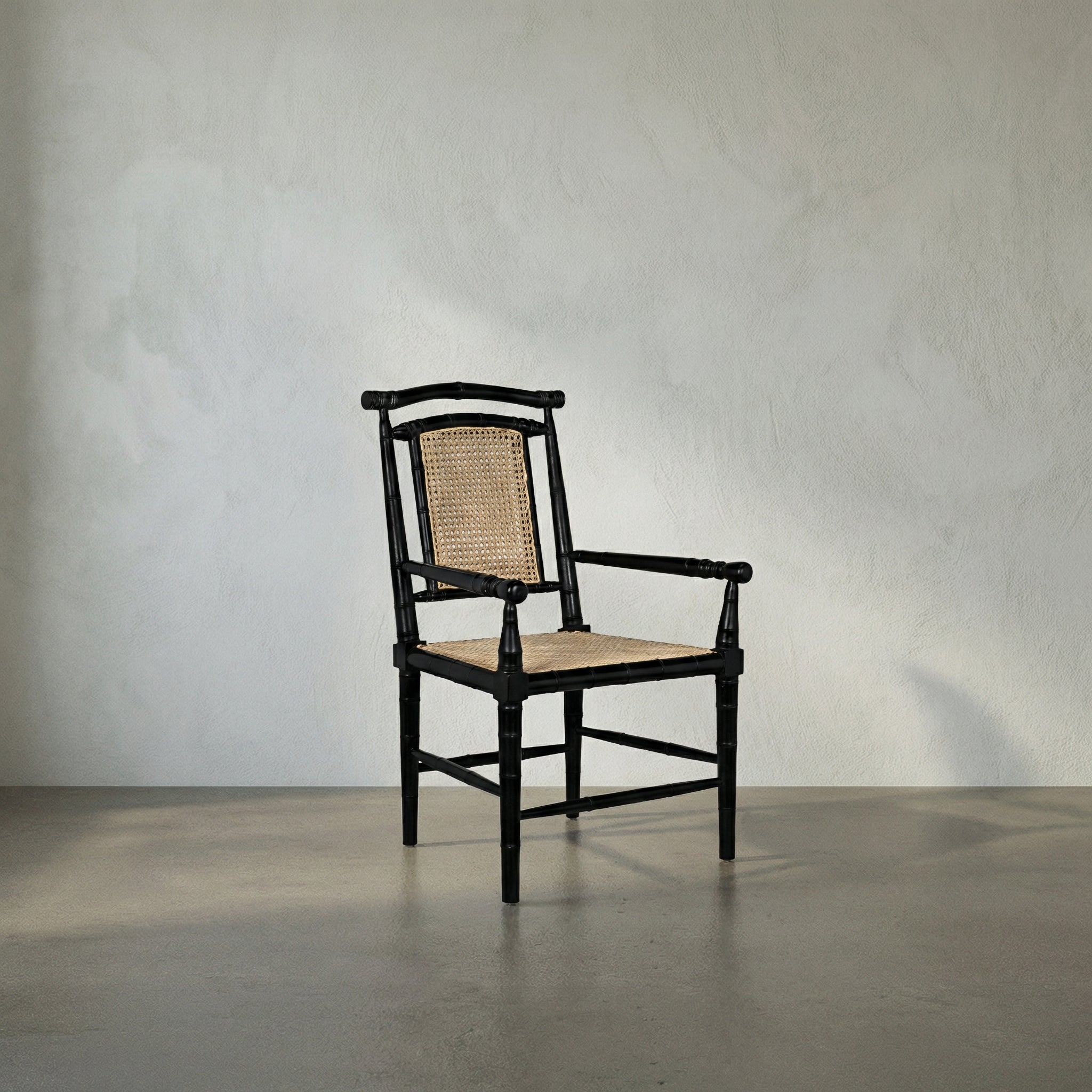 Colonial Bamboo Arm Chair