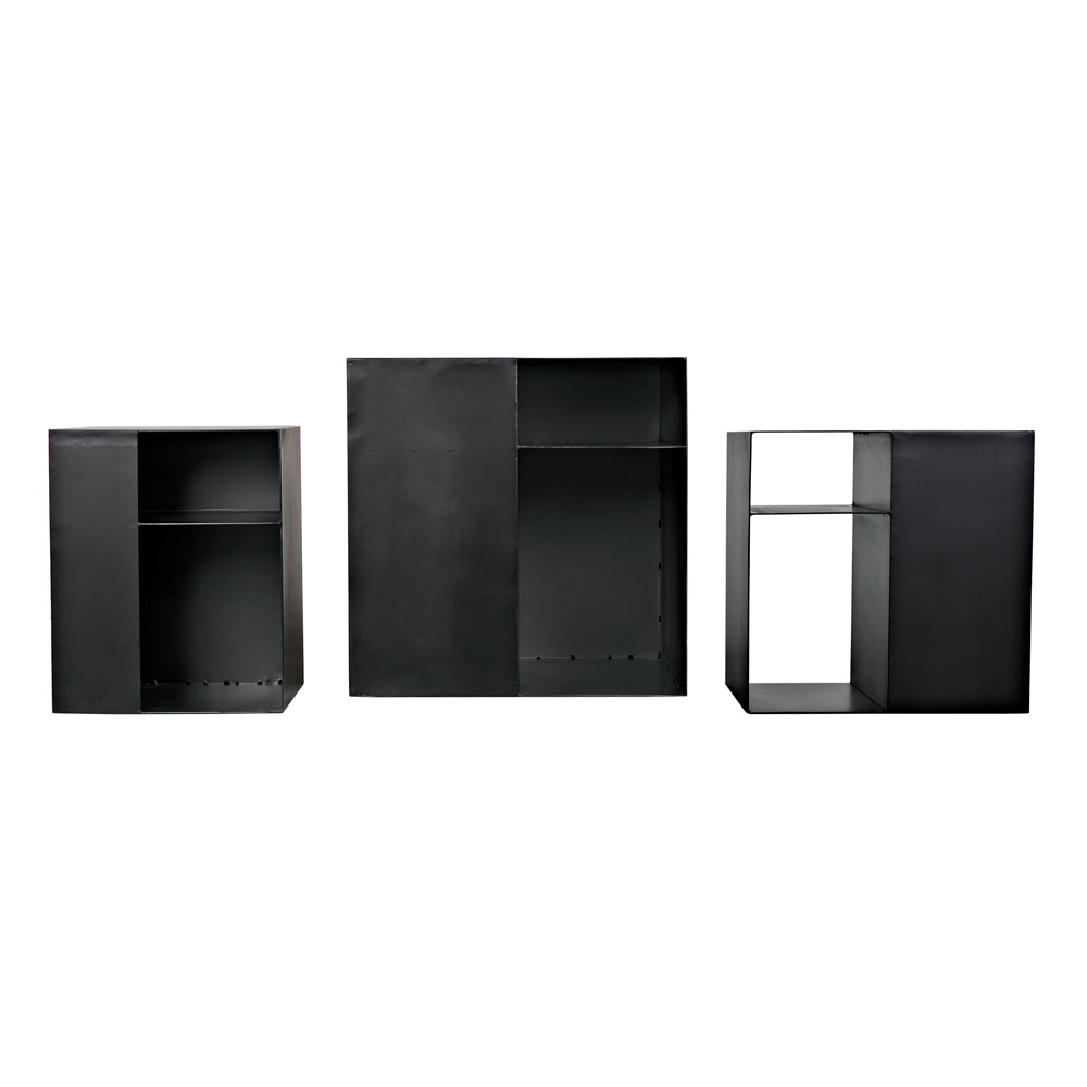 Gropius Cubes by Noir – Side & End Tables, Side view