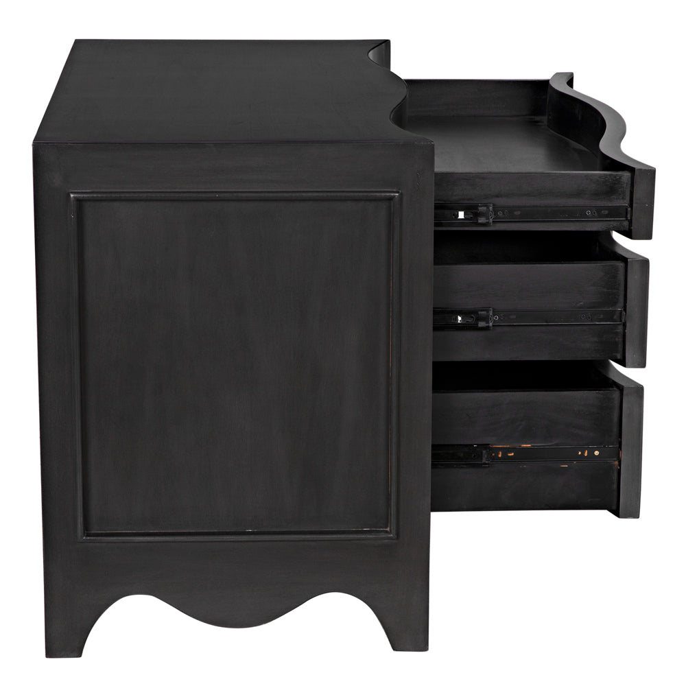 Brentford Dresser Dressers & Chests Noir , Black Friday Sale Noir Furniture Sale, Old Bones Co, Mid Century Furniture Sale, Four Hands Furniture, Black Friday Sale Brentford Dresser,Gus Sale, Perigold Brentford Dresser Dressers & Chests Black Friday Sale , Perigold Sale Brentford Dresser,Brentford Dresser Lulu and Georgia, Burke Decor Sale Brentford Dresser, www.oldbonesco.com
