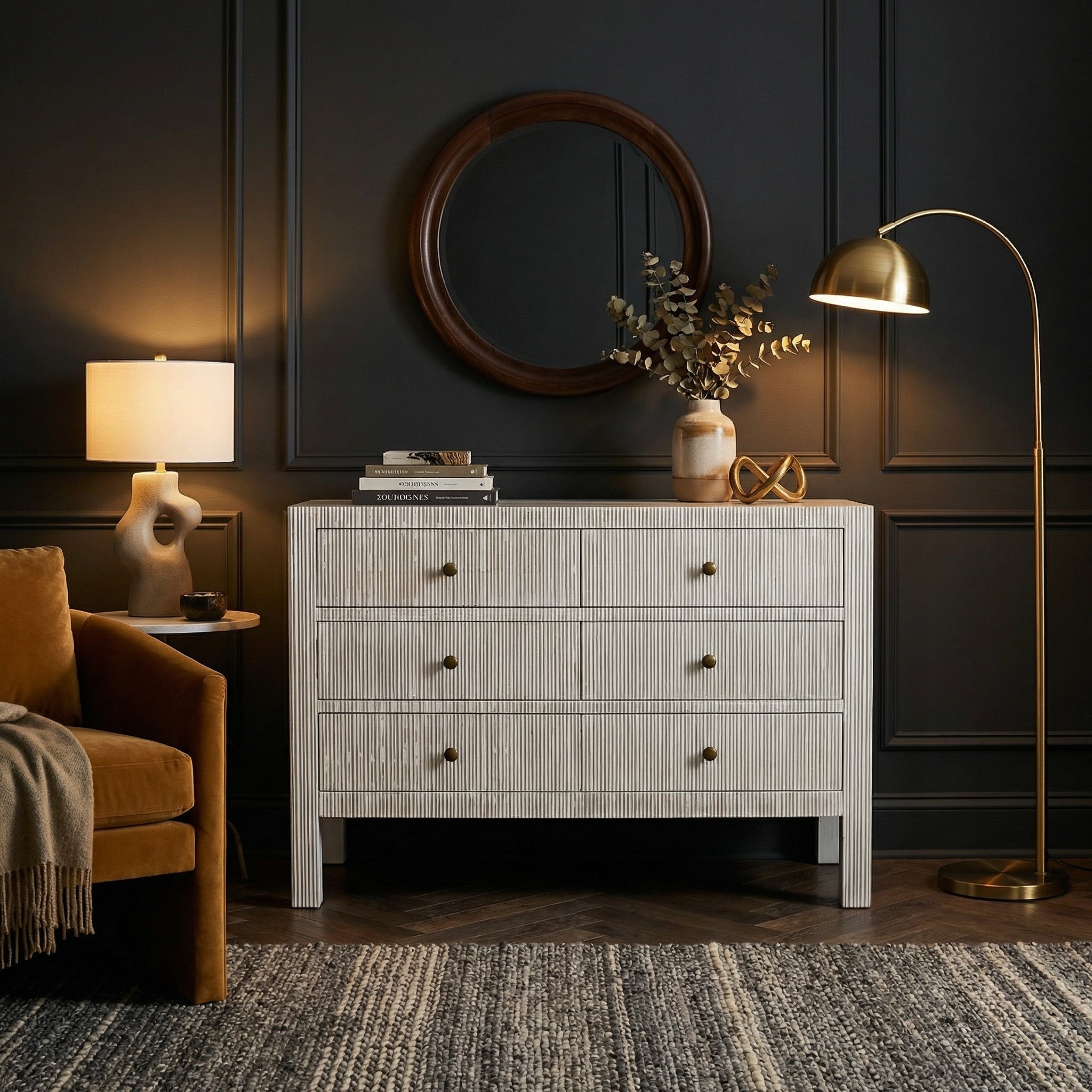 Conrad 6-Drawer Dresser