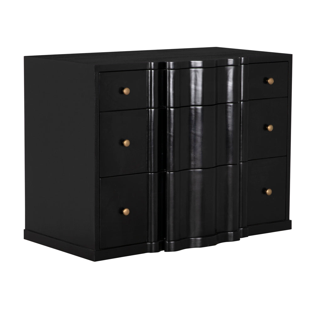 Kiss Dresser Hand Rubbed Black Kiss Dresser Hand Rubbed Black