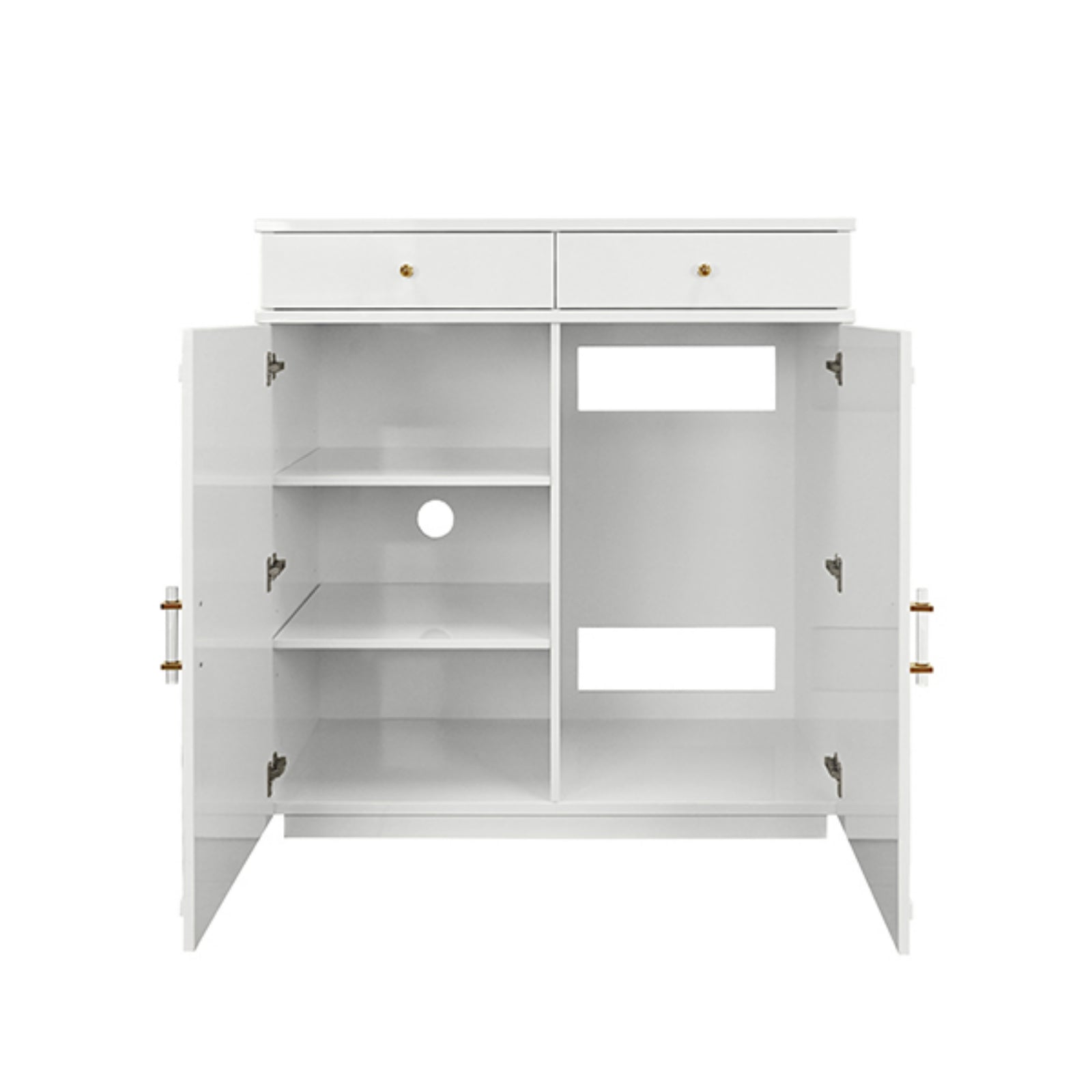 Glenn Two Drawer Two Door Cabinet