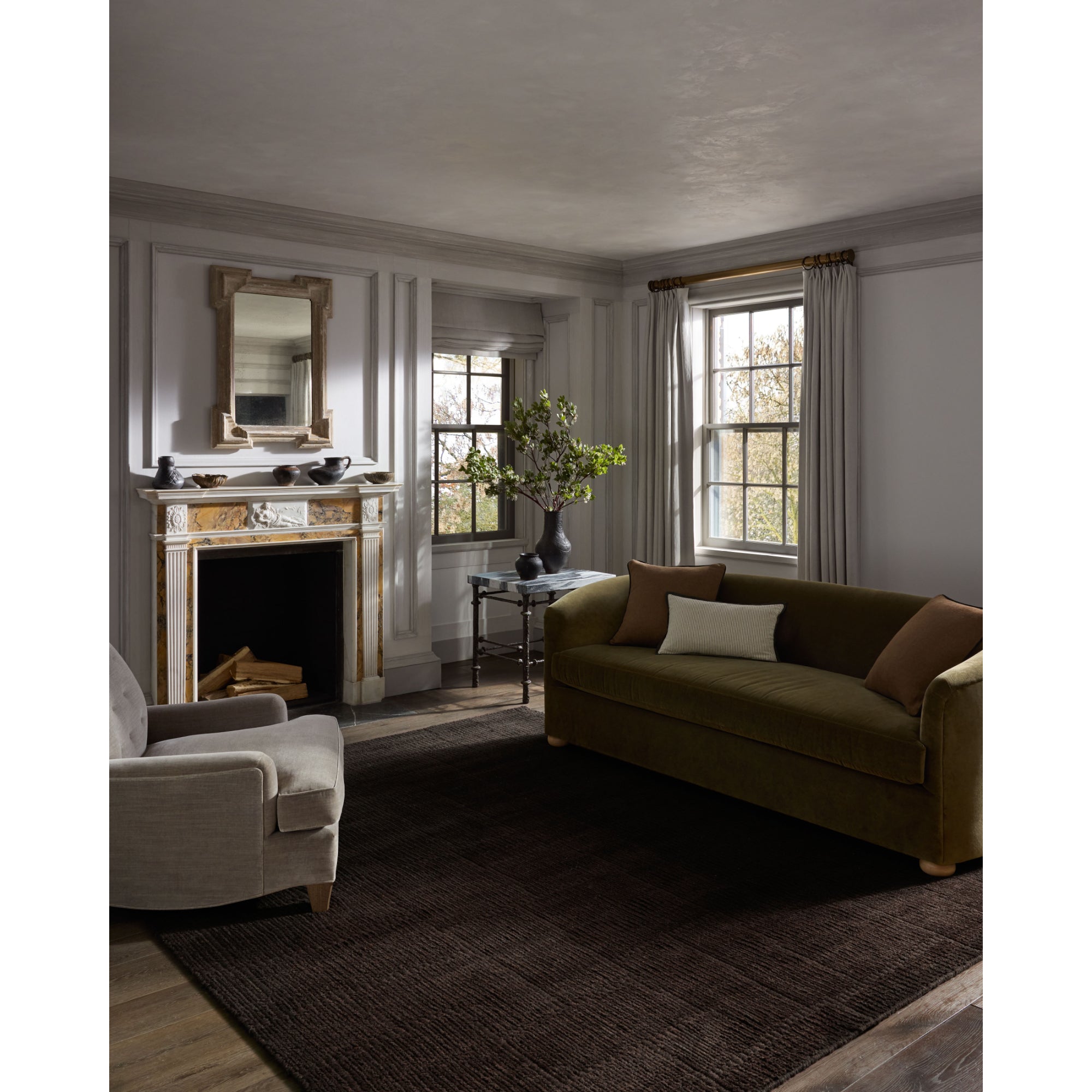 Jeremiah Brent x Loloi Greenwich Brown Rug
