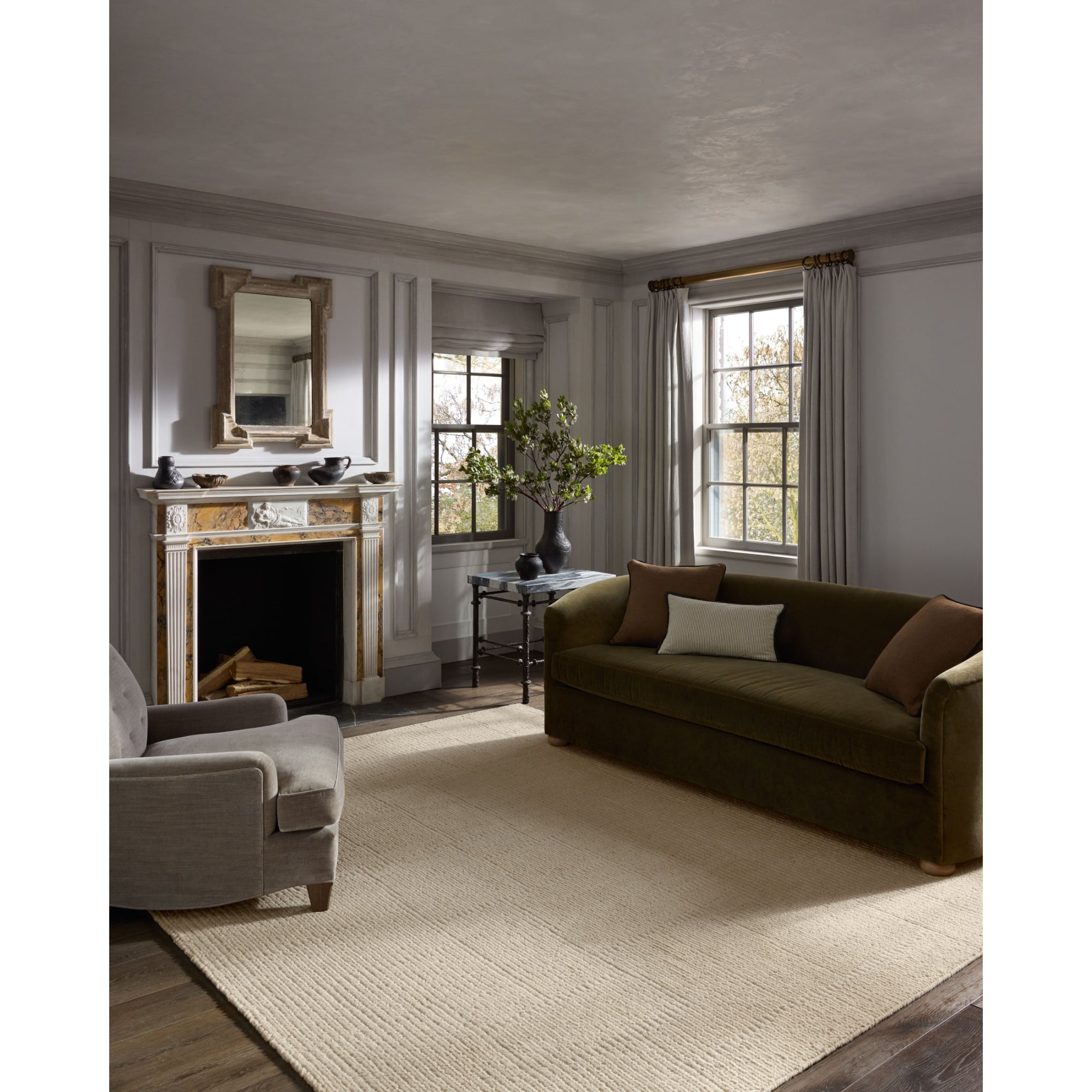 Jeremiah Brent x Loloi Greenwich Ivory Rug