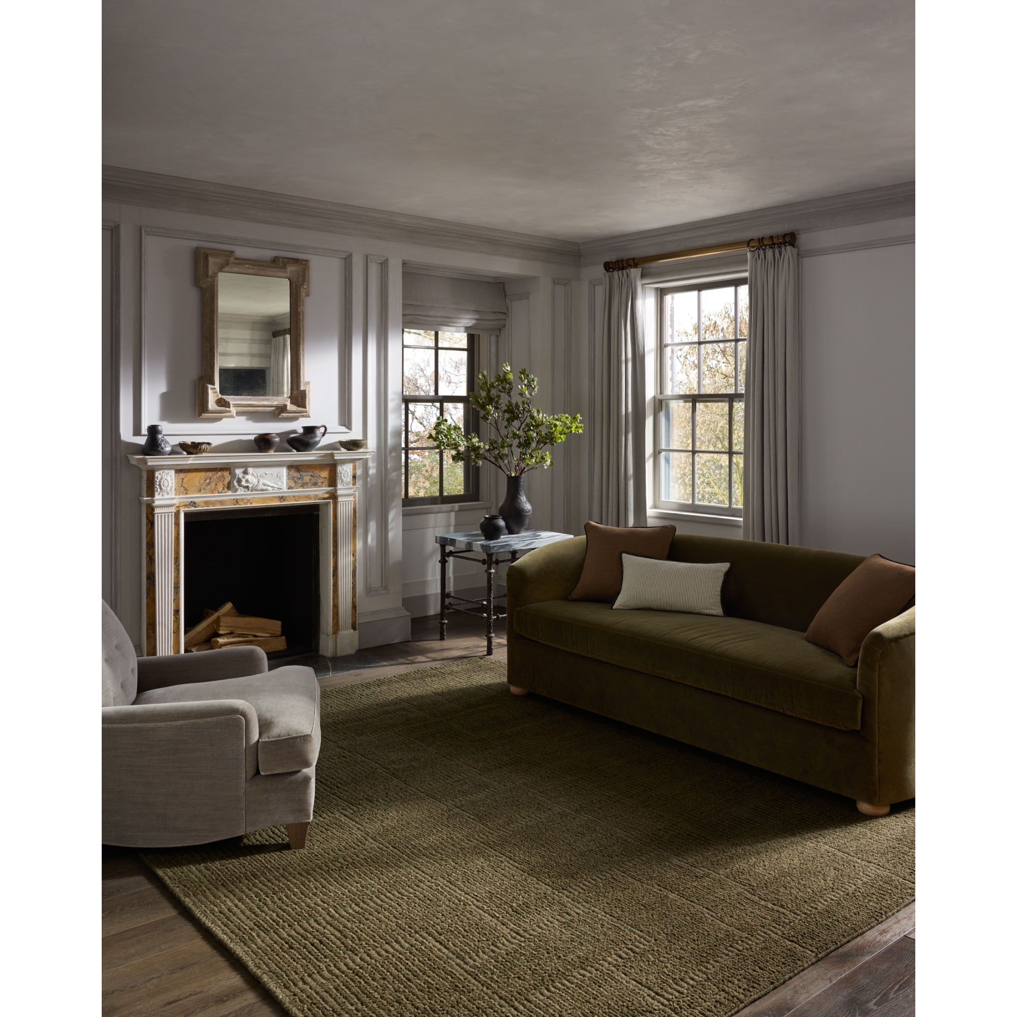 Jeremiah Brent x Loloi Greenwich Sage Rug