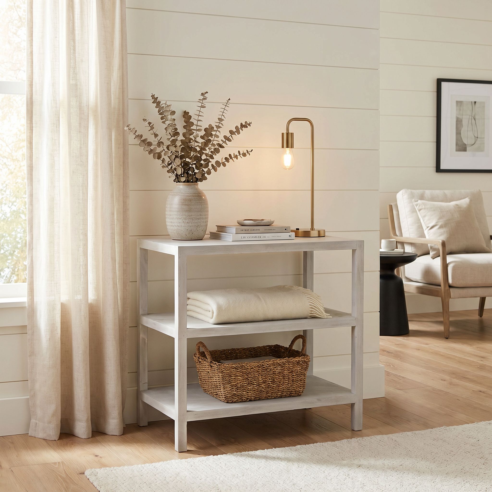 2-Shelf Side Table