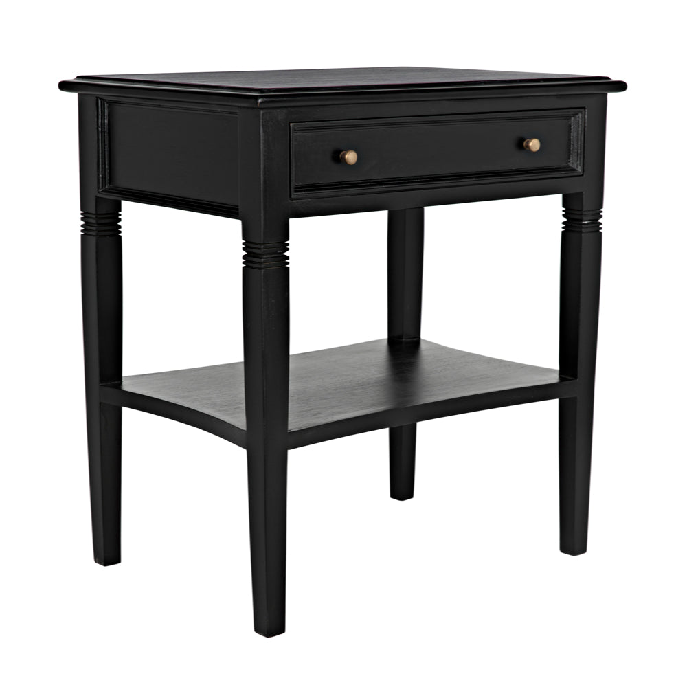 Oxford 1-Drawer Side Table Side & End Tables Noir , Black Friday Sale Noir Furniture Sale, Old Bones Co, Mid Century Furniture Sale, Four Hands Furniture, Black Friday Sale Oxford 1-Drawer Side Table,Gus Sale, Perigold Oxford 1-Drawer Side Table Side & End Tables Black Friday Sale , Perigold Sale Oxford 1-Drawer Side Table,Oxford 1-Drawer Side Table Lulu and Georgia, Burke Decor Sale Oxford 1-Drawer Side Table, www.oldbonesco.com
