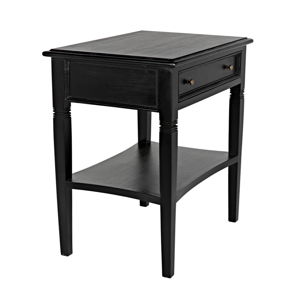 Oxford 1-Drawer Side Table Side & End Tables Noir , Black Friday Sale Noir Furniture Sale, Old Bones Co, Mid Century Furniture Sale, Four Hands Furniture, Black Friday Sale Oxford 1-Drawer Side Table,Gus Sale, Perigold Oxford 1-Drawer Side Table Side & End Tables Black Friday Sale , Perigold Sale Oxford 1-Drawer Side Table,Oxford 1-Drawer Side Table Lulu and Georgia, Burke Decor Sale Oxford 1-Drawer Side Table, www.oldbonesco.com