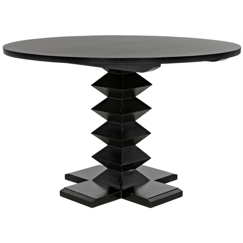 Zig-Zag Dining Table Dining Tables Noir , Black Friday Sale Noir Furniture Sale, Old Bones Co, Mid Century Furniture Sale, Four Hands Furniture, Black Friday Sale Zig-Zag Dining Table,Gus Sale, Perigold Zig-Zag Dining Table Dining Tables Black Friday Sale , Perigold Sale Zig-Zag Dining Table,Zig-Zag Dining Table Lulu and Georgia, Burke Decor Sale Zig-Zag Dining Table, www.oldbonesco.com