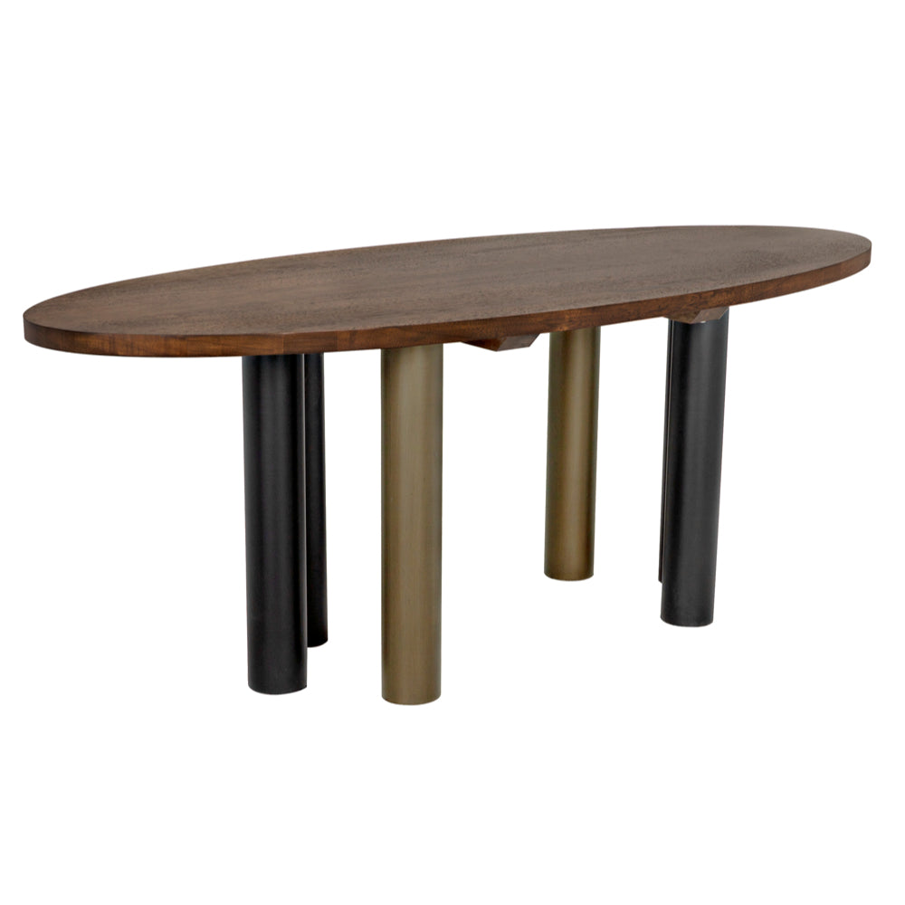 Journal Oval Dining Table Dining Tables Noir , Black Friday Sale Noir Furniture Sale, Old Bones Co, Mid Century Furniture Sale, Four Hands Furniture, Black Friday Sale Journal Oval Dining Table,Gus Sale, Perigold Journal Oval Dining Table Dining Tables Black Friday Sale , Perigold Sale Journal Oval Dining Table,Journal Oval Dining Table Lulu and Georgia, Burke Decor Sale Journal Oval Dining Table, www.oldbonesco.com