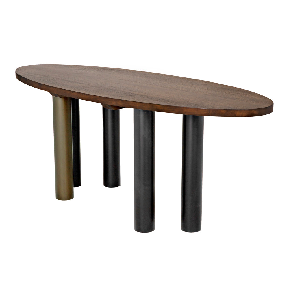 Journal Oval Dining Table Dining Tables Noir , Black Friday Sale Noir Furniture Sale, Old Bones Co, Mid Century Furniture Sale, Four Hands Furniture, Black Friday Sale Journal Oval Dining Table,Gus Sale, Perigold Journal Oval Dining Table Dining Tables Black Friday Sale , Perigold Sale Journal Oval Dining Table,Journal Oval Dining Table Lulu and Georgia, Burke Decor Sale Journal Oval Dining Table, www.oldbonesco.com