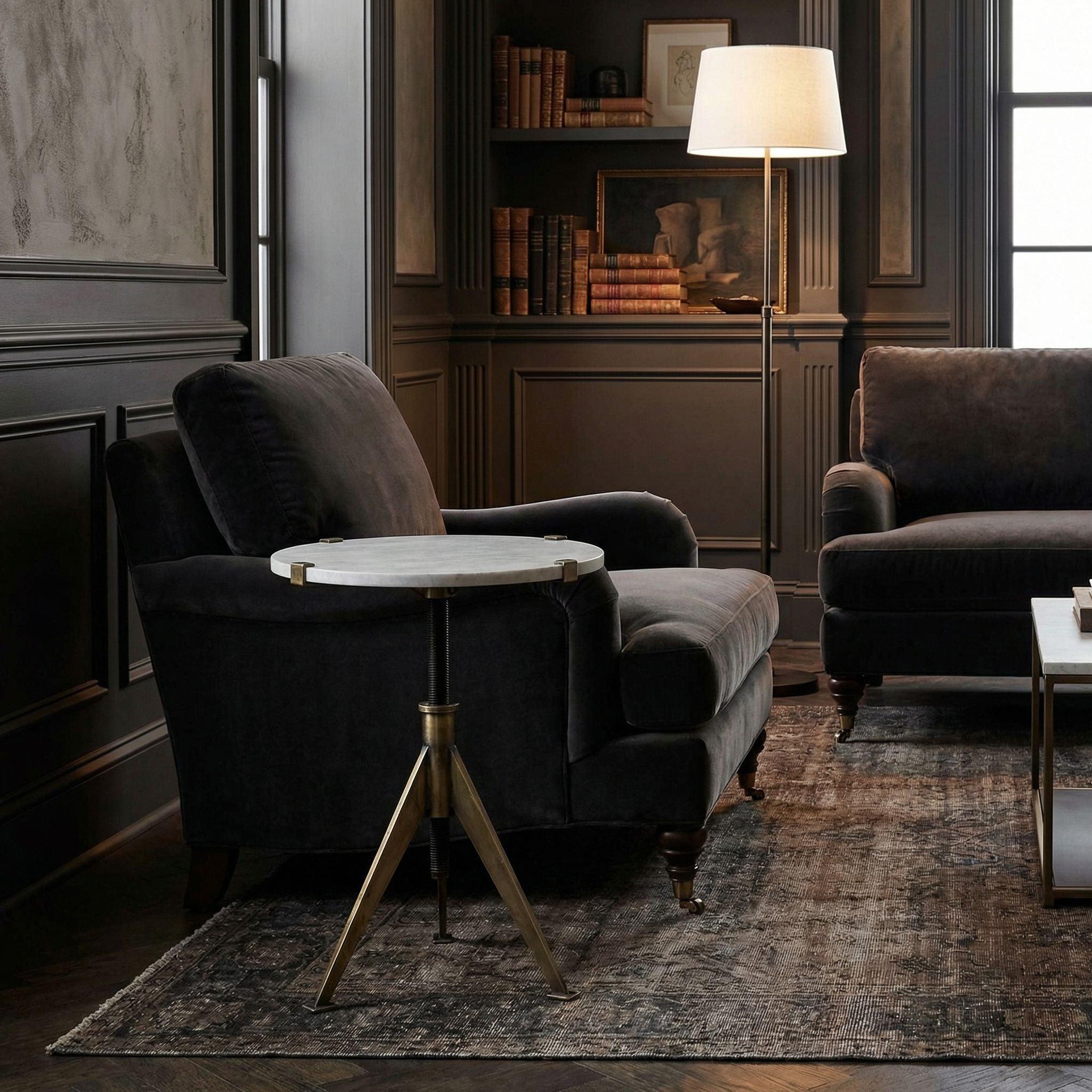 Edith Adjustable Side Table