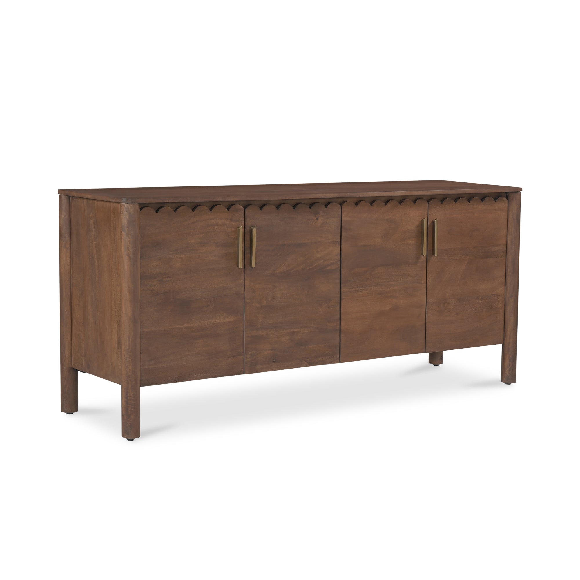Wiley 4 Door Sideboard Sideboard Moe's    Four Hands, Mid Century Modern Furniture, Old Bones Furniture Company, Old Bones Co, Modern Mid Century, Designer Furniture, Furniture Sale, Warehouse Furniture Sale, Wiley 4 Door Sideboard Sale, https://www.oldbonesco.com/