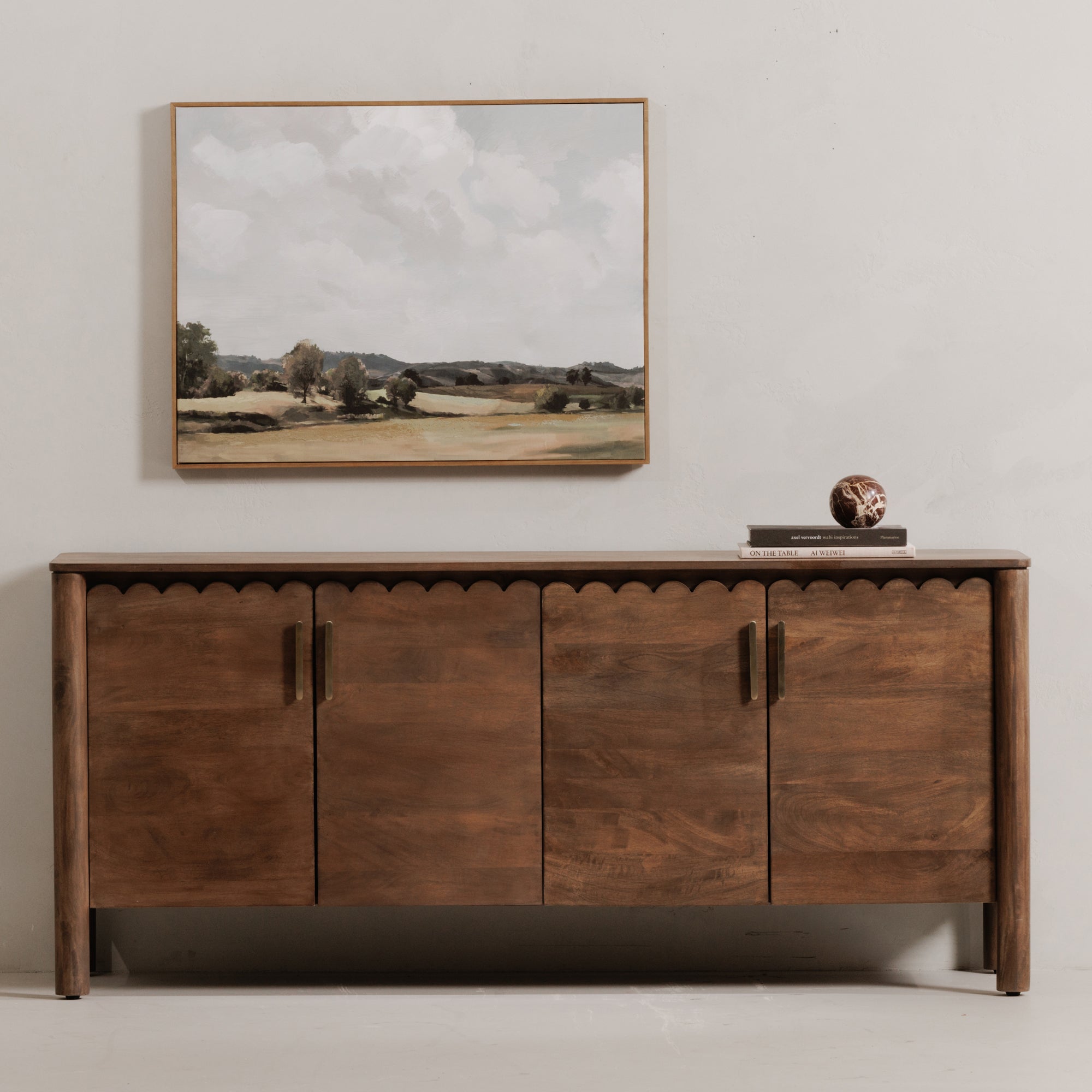 Wiley 4 Door Sideboard Sideboard Moe's    Four Hands, Mid Century Modern Furniture, Old Bones Furniture Company, Old Bones Co, Modern Mid Century, Designer Furniture, Furniture Sale, Warehouse Furniture Sale, Wiley 4 Door Sideboard Sale, https://www.oldbonesco.com/