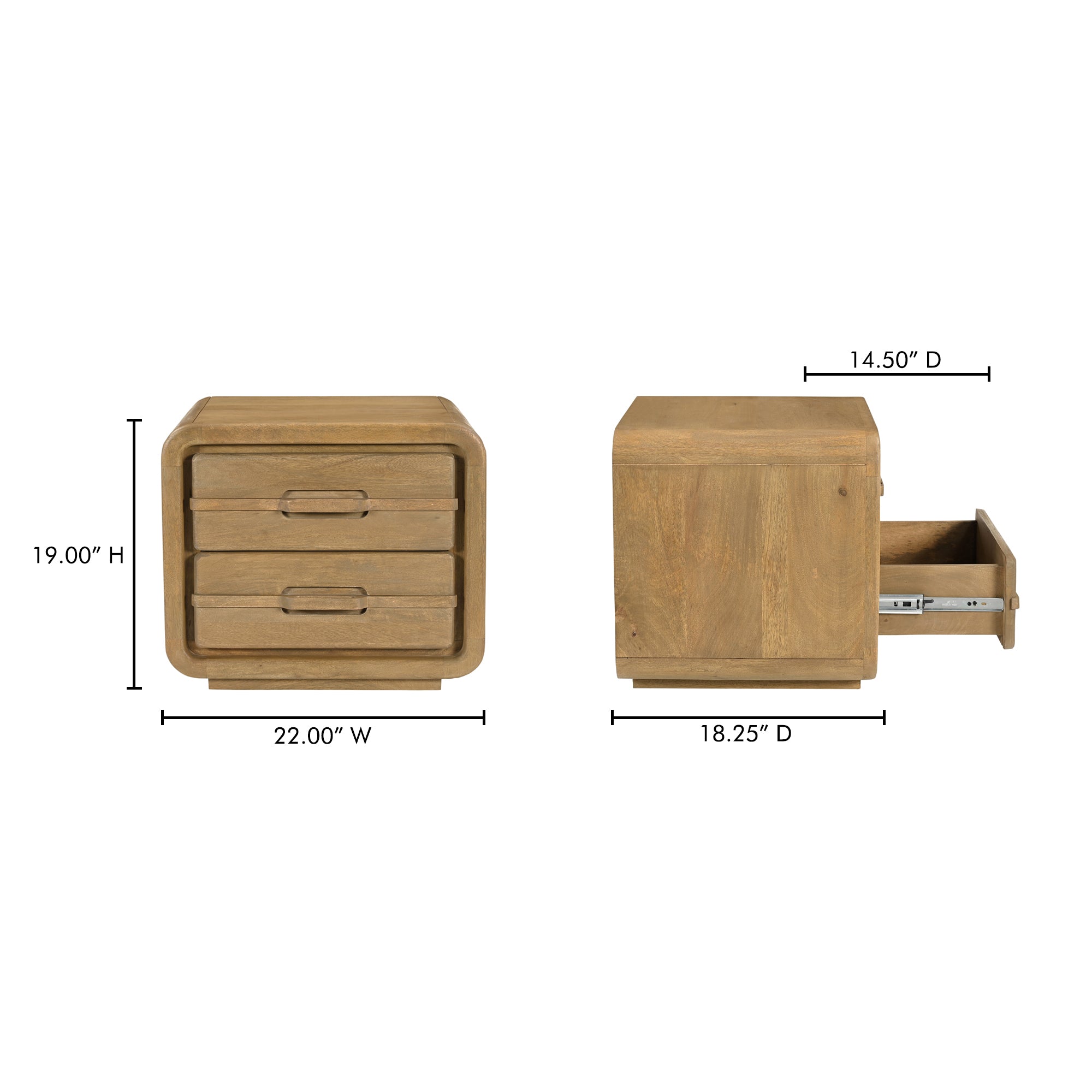 Lennon Nightstand Nightstand Moe's Four Hands, Mid Century Modern Furniture, Old Bones Furniture Company, Old Bones Co, Modern Mid Century, Designer Furniture, Furniture Sale, Warehouse Furniture Sale, Lennon Nightstand Sale, https://www.oldbonesco.com/