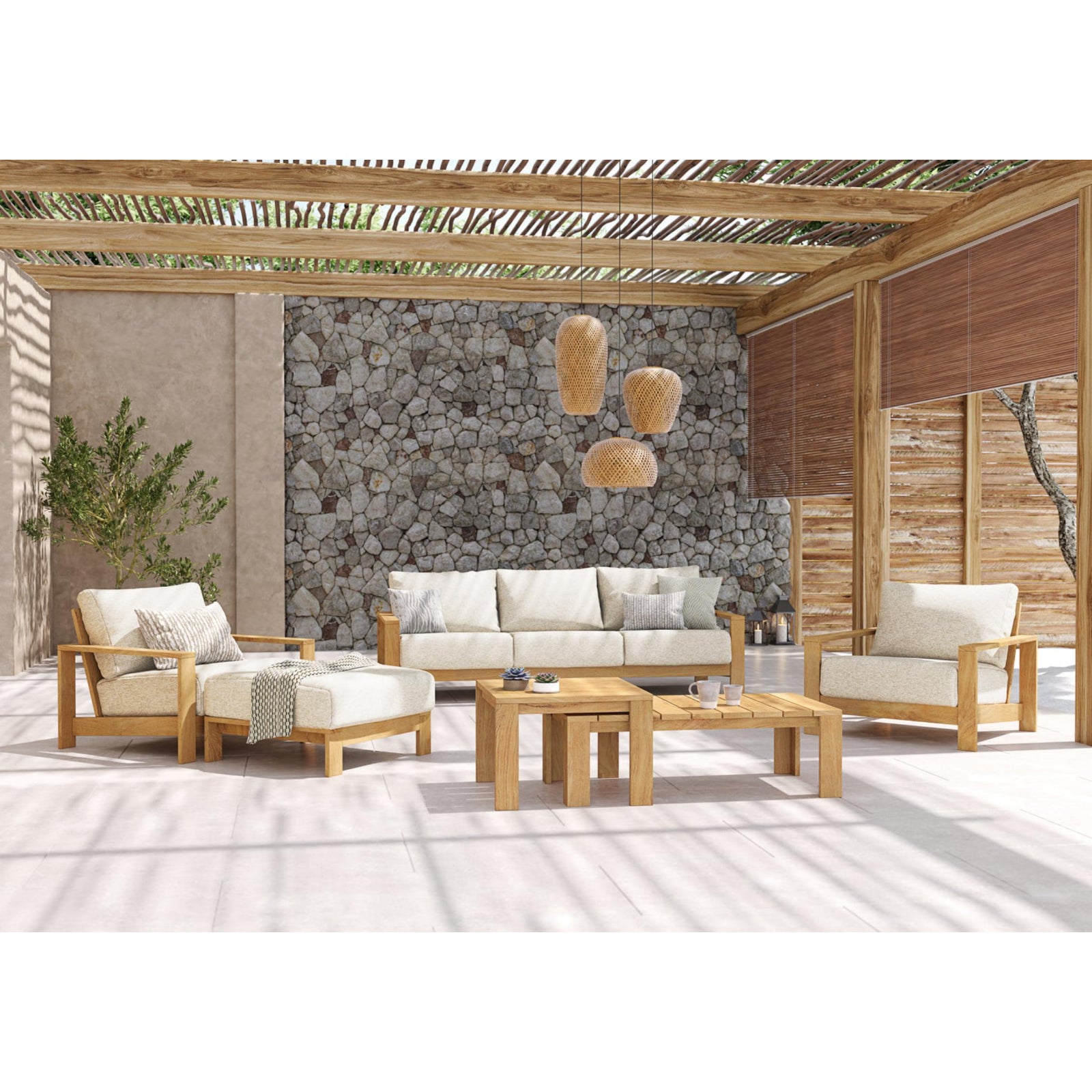 Gala Rectangular Low Coffee Table