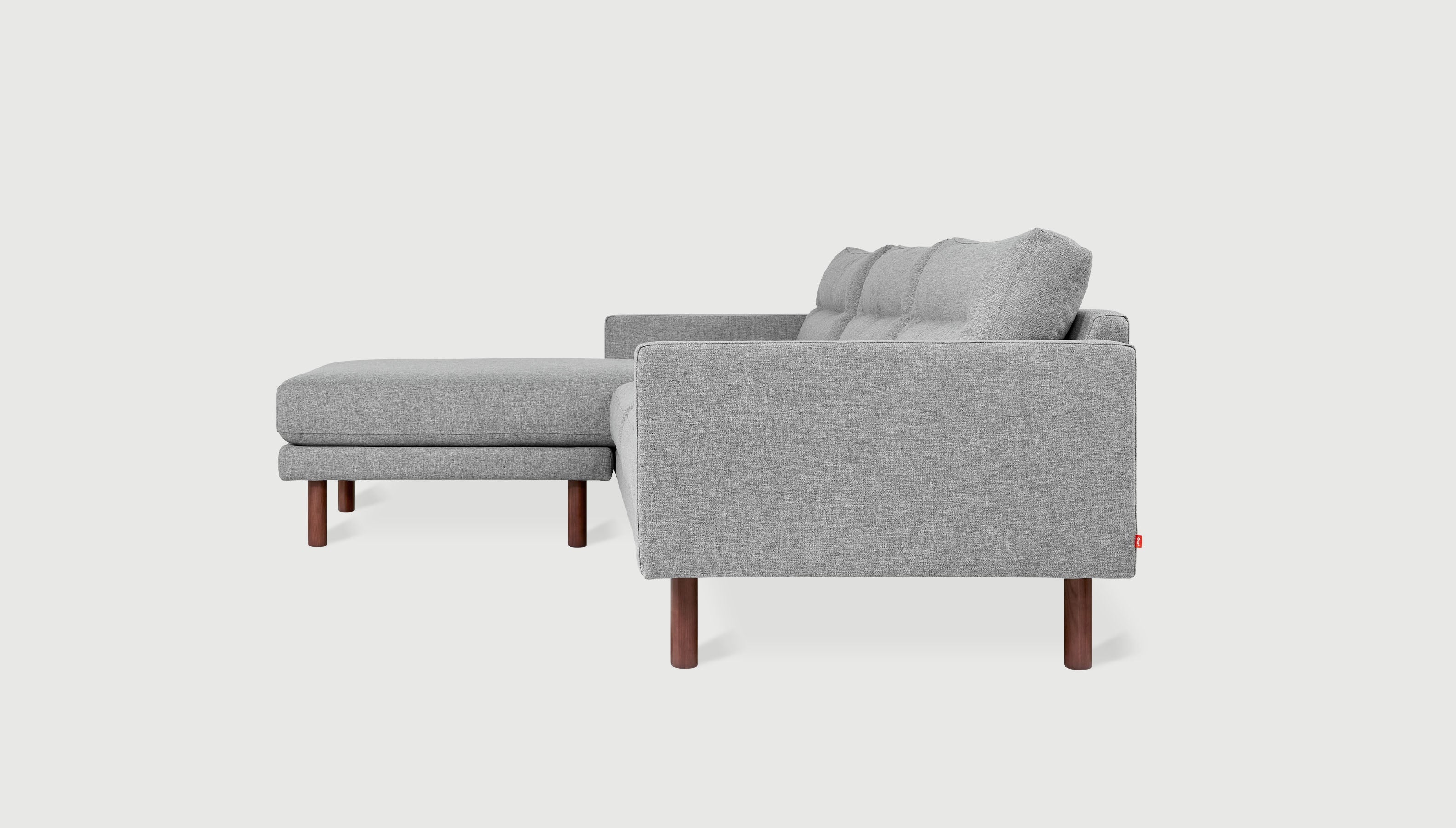 Miller Bi-Sectional Sofa Gus* Four Hands, Mid Century Modern Furniture, Old Bones Furniture Company, Old Bones Co, Modern Mid Century, Designer Furniture, https://www.oldbonesco.com/