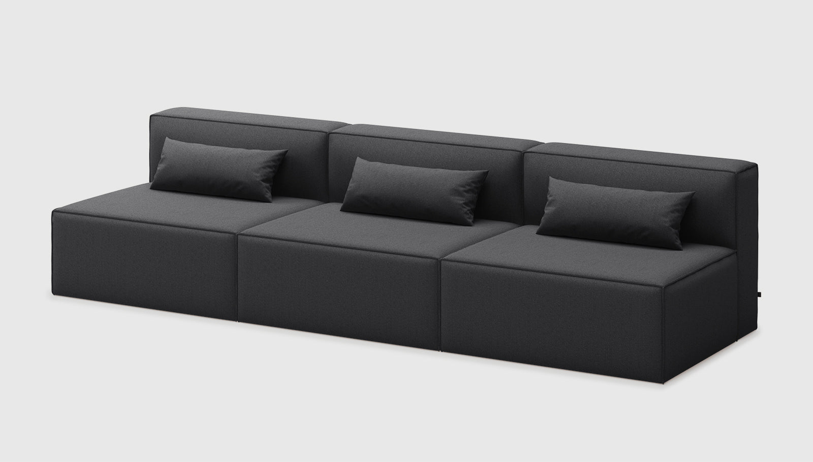 Mix Modular 3-PC Armless Sofa Sofa Gus* Four Hands, Mid Century Modern Furniture, Old Bones Furniture Company, Old Bones Co, Modern Mid Century, Designer Furniture, https://www.oldbonesco.com/