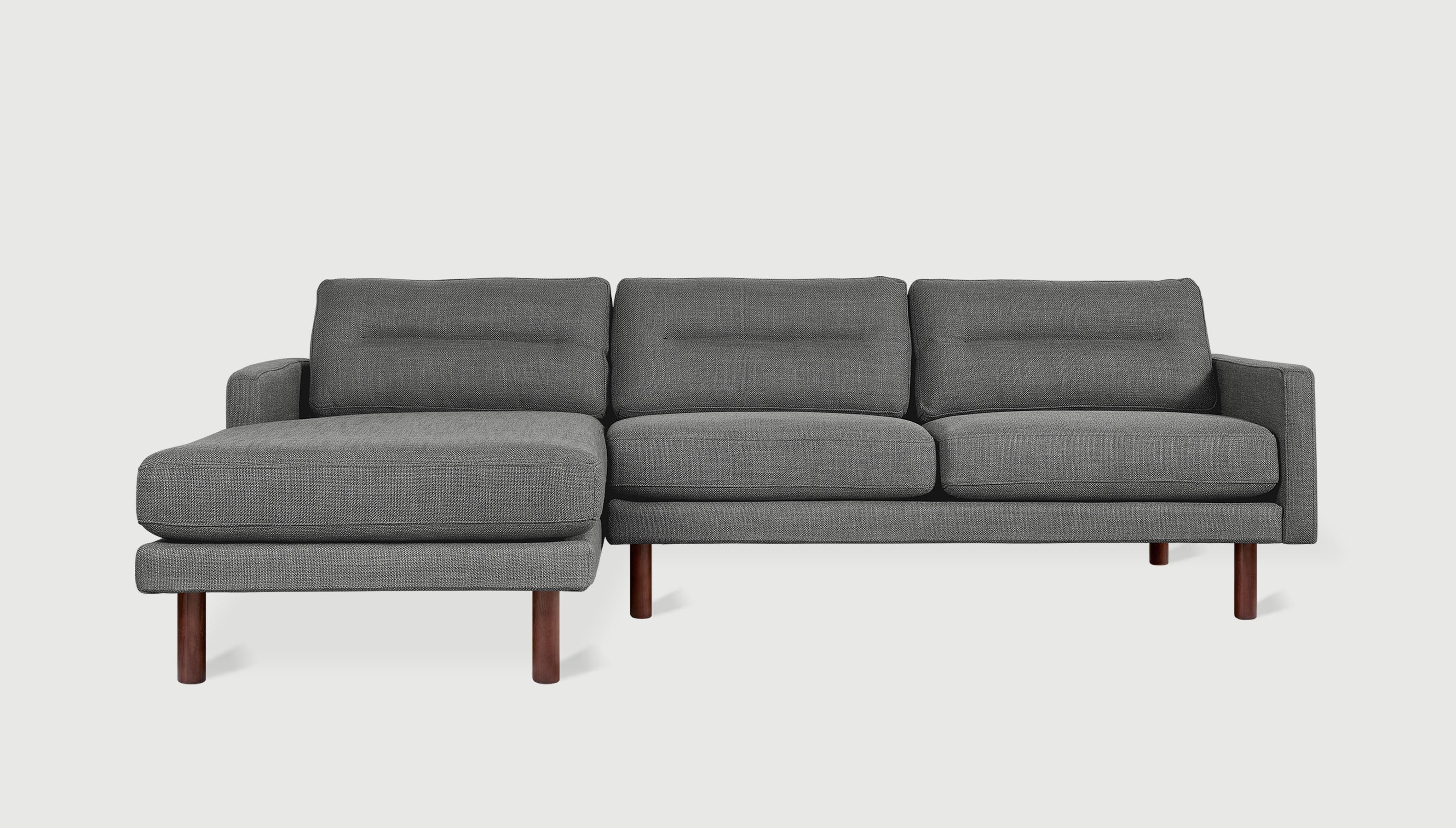 Miller Bi-Sectional Sofa Gus* Four Hands, Mid Century Modern Furniture, Old Bones Furniture Company, Old Bones Co, Modern Mid Century, Designer Furniture, https://www.oldbonesco.com/