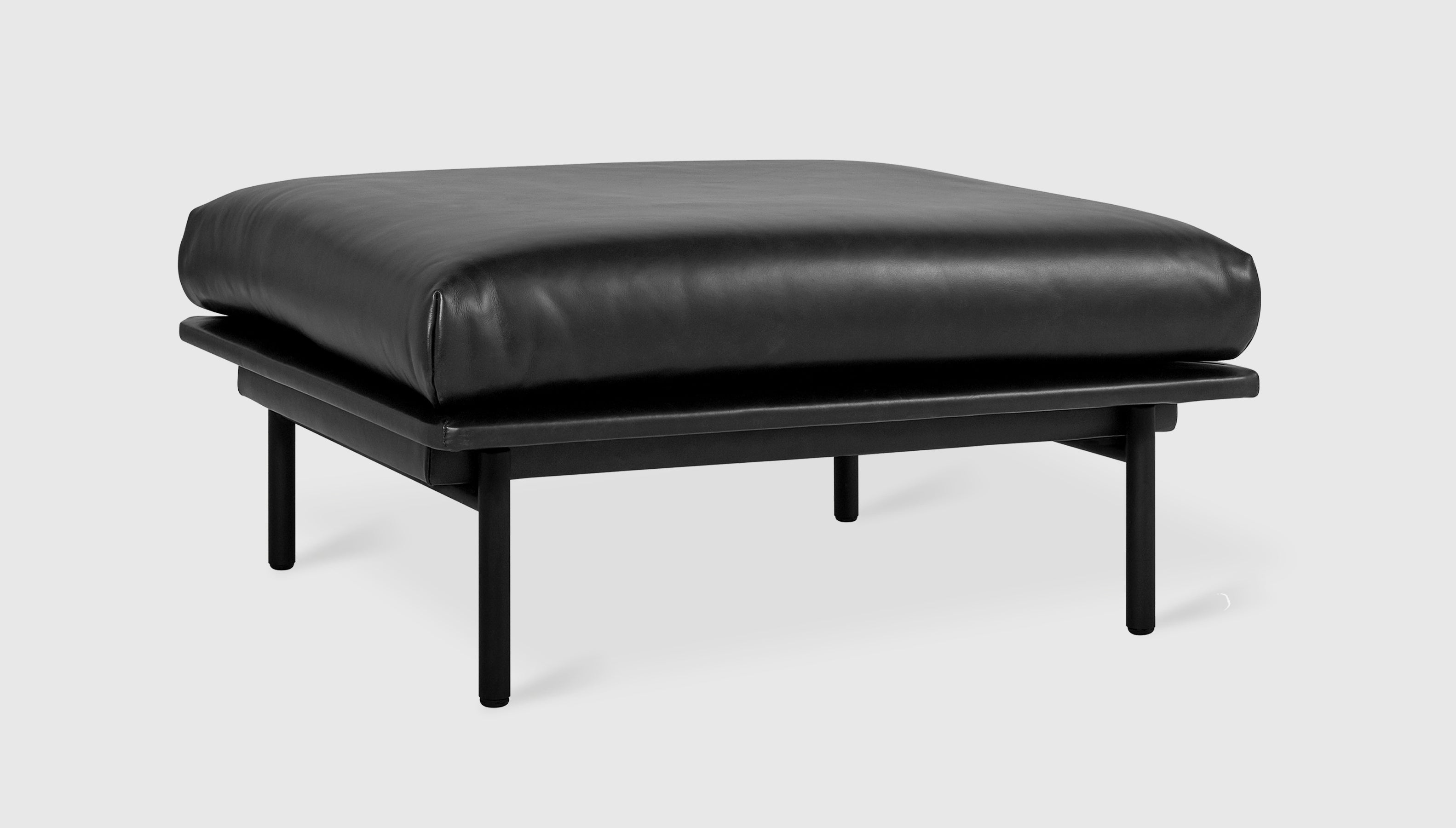 Foundry Ottoman Ottomans & Stools Gus* Saddle Black Leather , Black Friday Sale Gus* Furniture Sale, Old Bones Co, Mid Century Furniture Sale, Four Hands Furniture, Black Friday Sale Foundry Ottoman,Gus Sale, Perigold Foundry Ottoman Ottomans & Stools Black Friday Sale , Perigold Sale Foundry Ottoman,Foundry Ottoman Lulu and Georgia, Burke Decor Sale Foundry Ottoman, www.oldbonesco.com