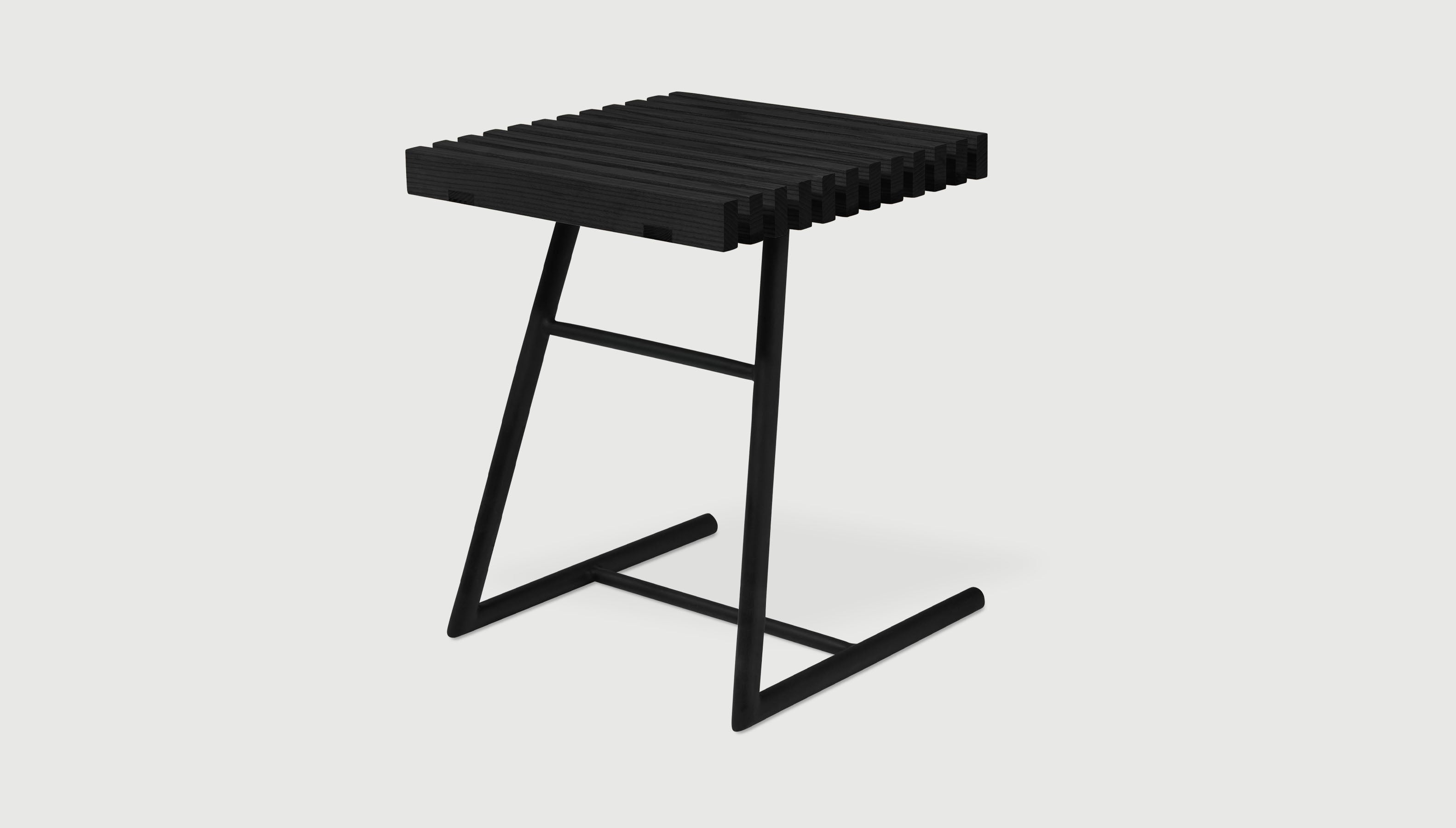 Transit End Table Black Ash / BlackAccent Table Gus* Black Ash Black Four Hands, Mid Century Modern Furniture, Old Bones Furniture Company, Old Bones Co, Modern Mid Century, Designer Furniture, https://www.oldbonesco.com/