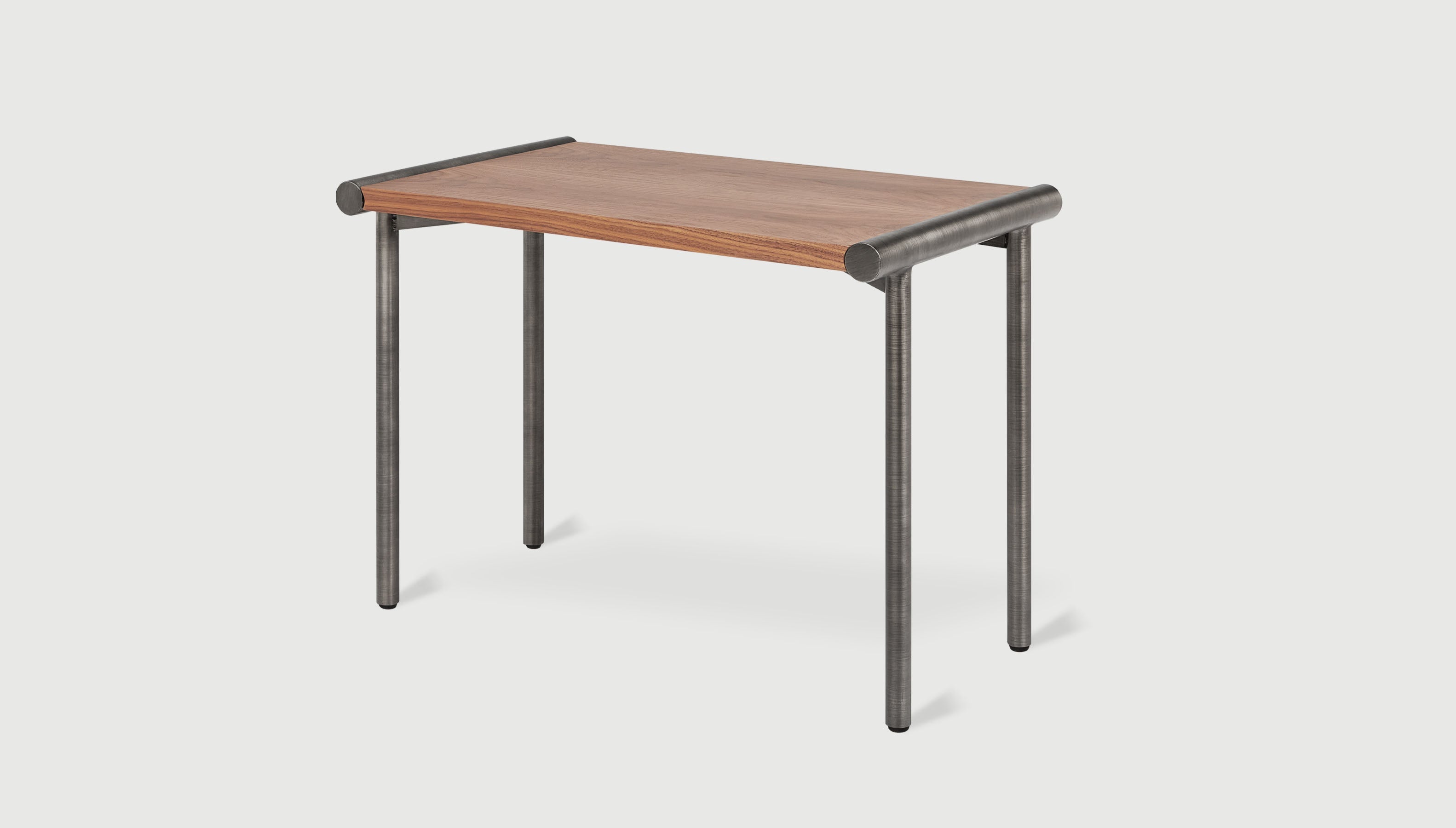 Manifold End Table Natural WalnutAccent Table Gus* Natural Walnut Four Hands, Mid Century Modern Furniture, Old Bones Furniture Company, Old Bones Co, Modern Mid Century, Designer Furniture, https://www.oldbonesco.com/