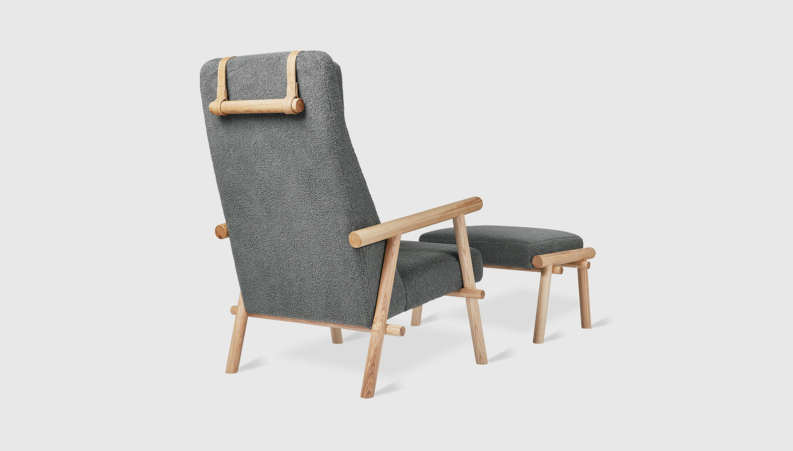 Labrador Chair & Ottoman Chair Gus* Four Hands, Mid Century Modern Furniture, Old Bones Furniture Company, Old Bones Co, Modern Mid Century, Designer Furniture, https://www.oldbonesco.com/
