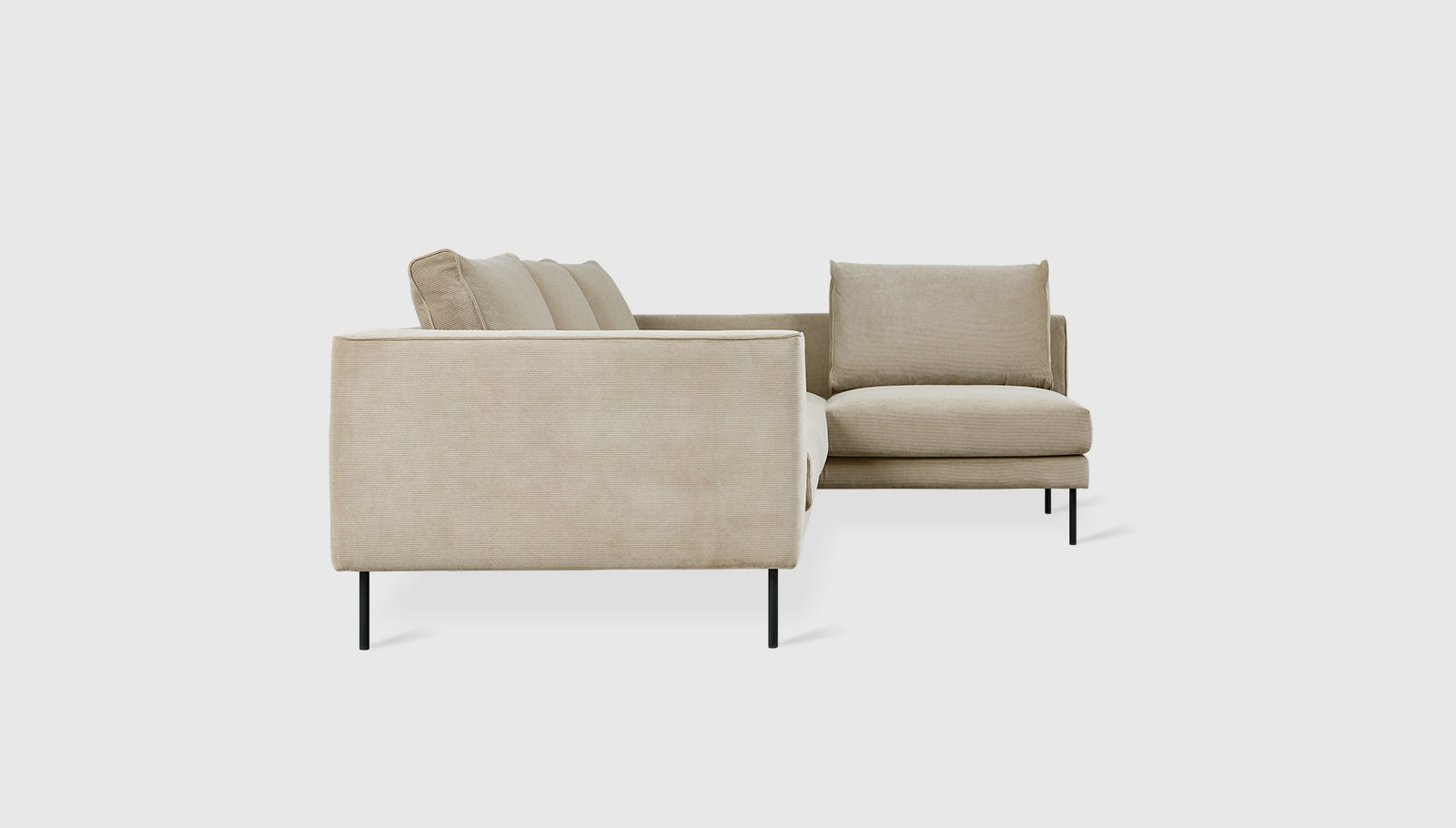 Renfrew Sectional Sectional Sofa Gus* Four Hands, Mid Century Modern Furniture, Old Bones Furniture Company, Old Bones Co, Modern Mid Century, Designer Furniture, https://www.oldbonesco.com/