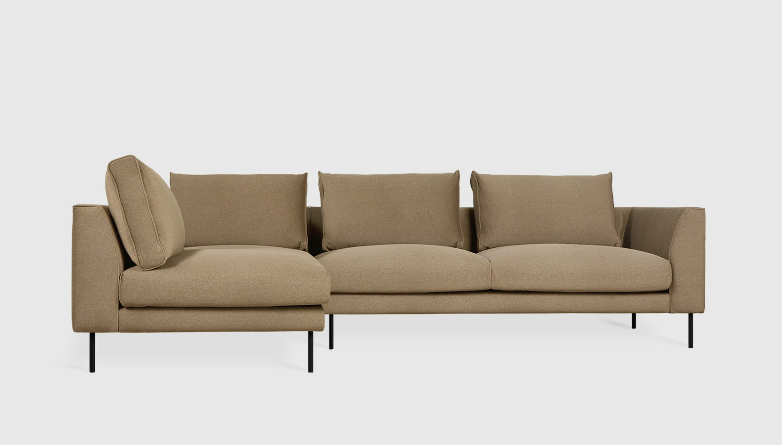 Renfrew Sectional Sectional Sofa Gus* Four Hands, Mid Century Modern Furniture, Old Bones Furniture Company, Old Bones Co, Modern Mid Century, Designer Furniture, https://www.oldbonesco.com/