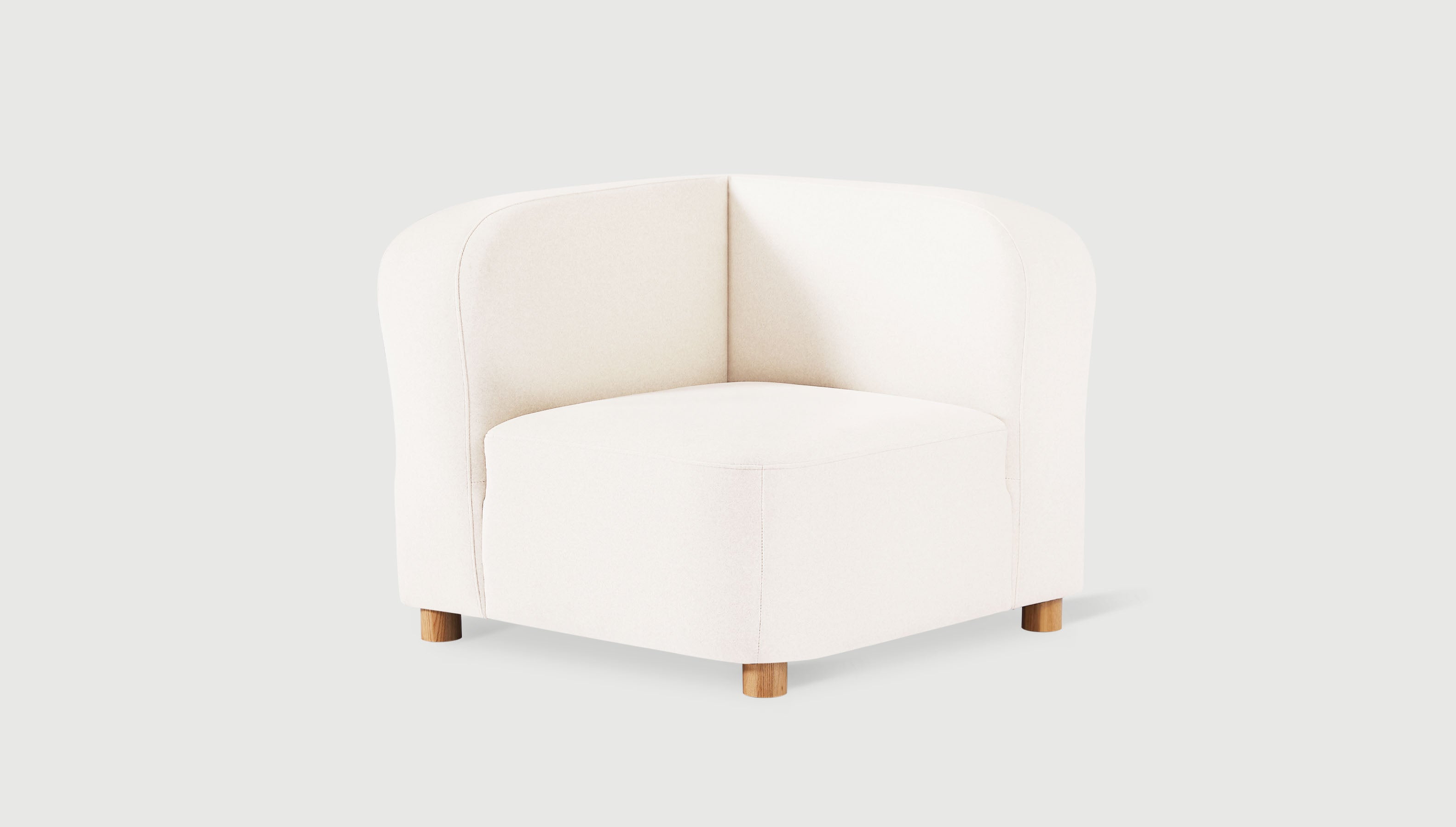 Circuit Modular Corner Merino Cream / Natural AshChair Gus* Merino Cream Natural Ash Four Hands, Mid Century Modern Furniture, Old Bones Furniture Company, Old Bones Co, Modern Mid Century, Designer Furniture, https://www.oldbonesco.com/