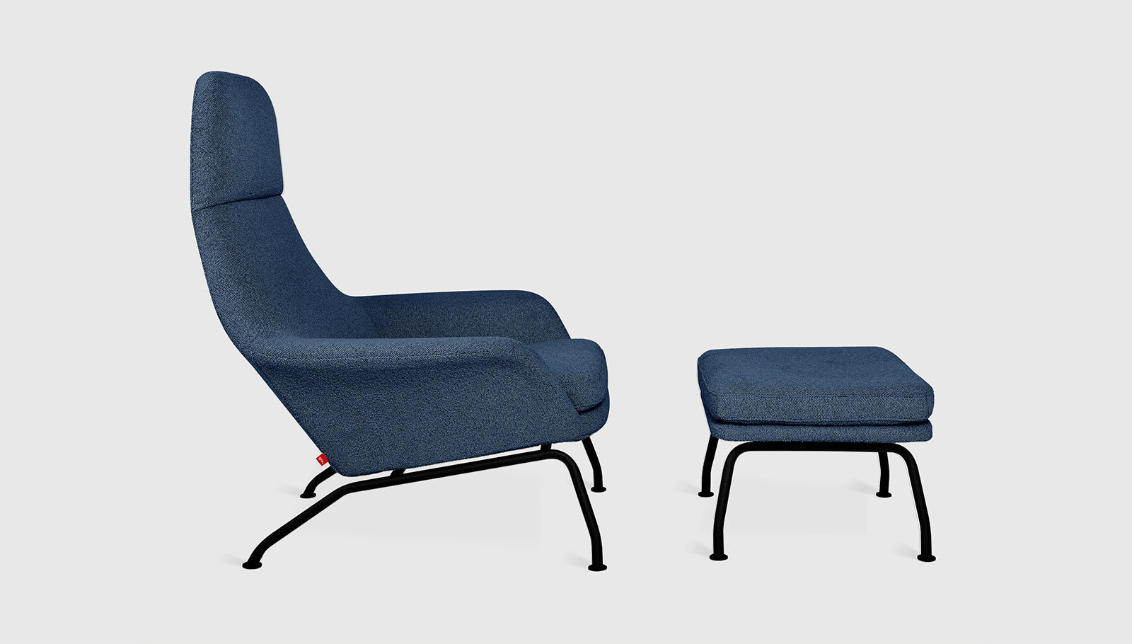 Tallinn Chair & Ottoman Chair & Ottoman Gus* Four Hands, Mid Century Modern Furniture, Old Bones Furniture Company, Old Bones Co, Modern Mid Century, Designer Furniture, https://www.oldbonesco.com/