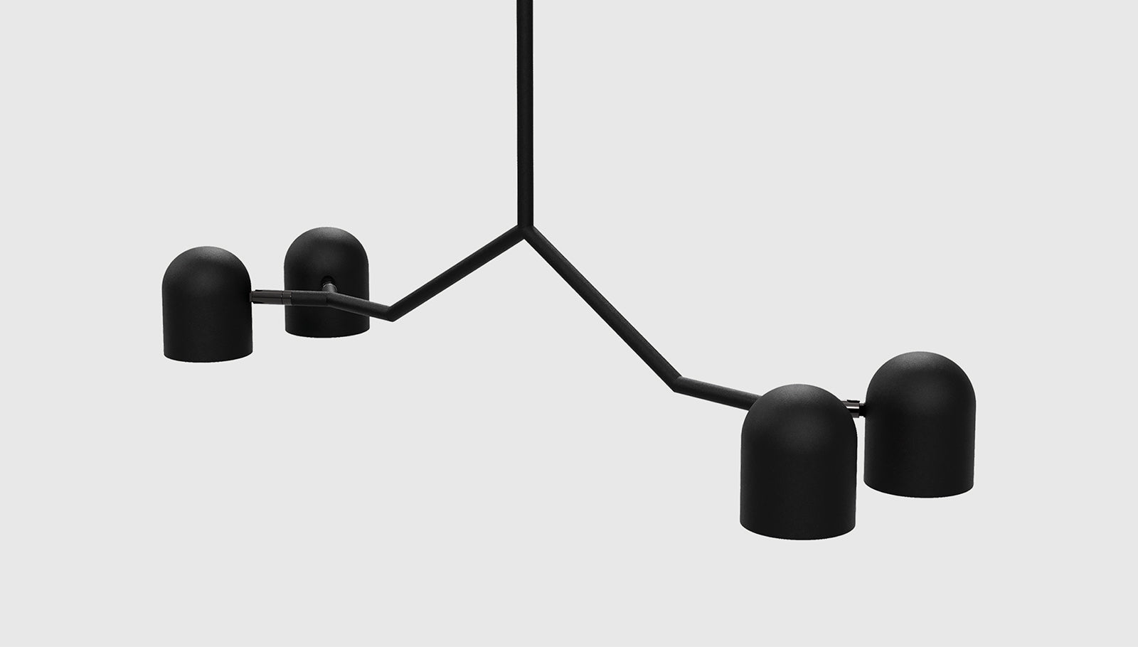 Tandem 4-Head Pendant Lamp Lamp Gus* Four Hands, Mid Century Modern Furniture, Old Bones Furniture Company, Old Bones Co, Modern Mid Century, Designer Furniture, https://www.oldbonesco.com/