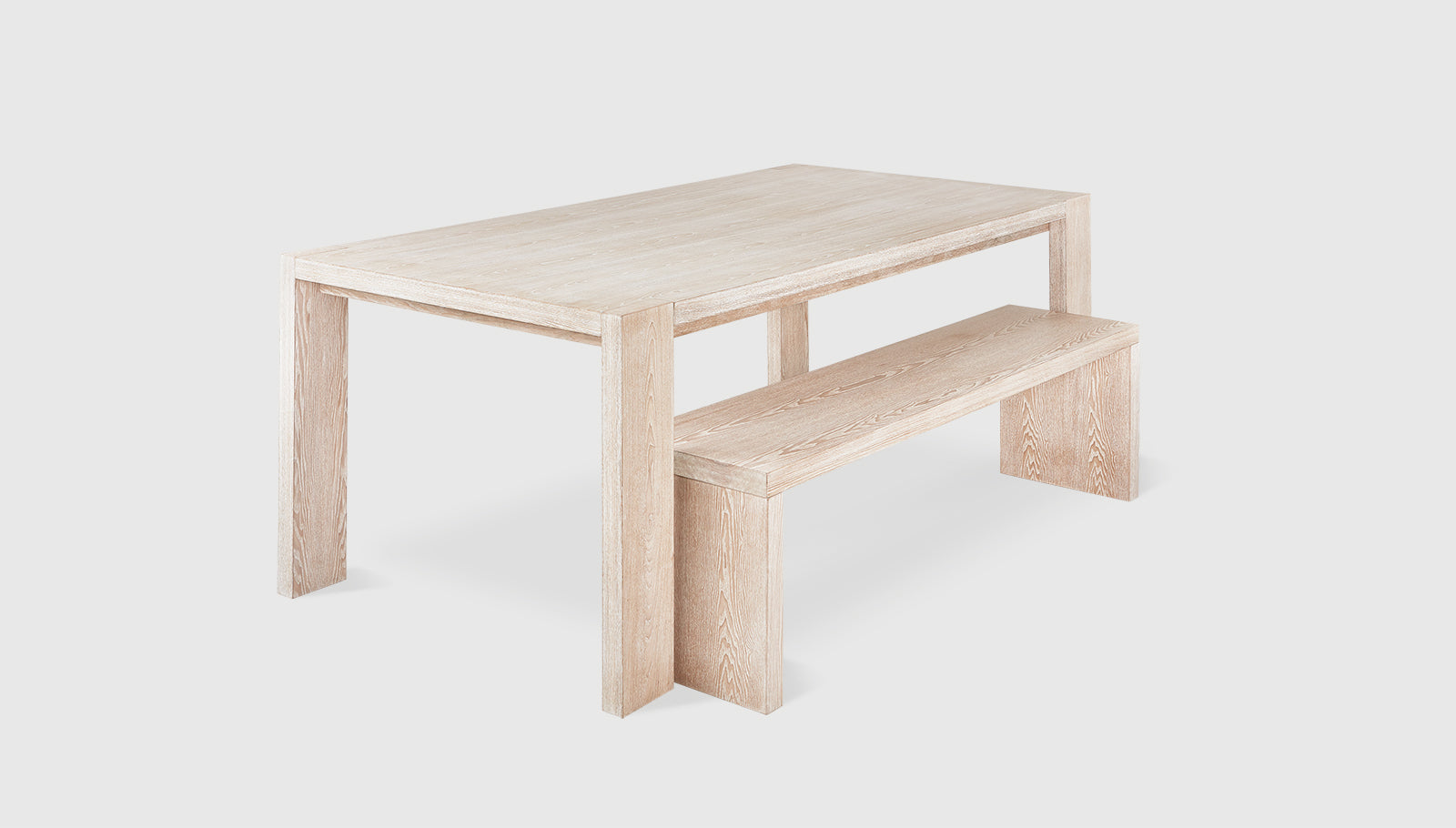 Plank Table Dining Table Gus* Four Hands, Mid Century Modern Furniture, Old Bones Furniture Company, Old Bones Co, Modern Mid Century, Designer Furniture, https://www.oldbonesco.com/