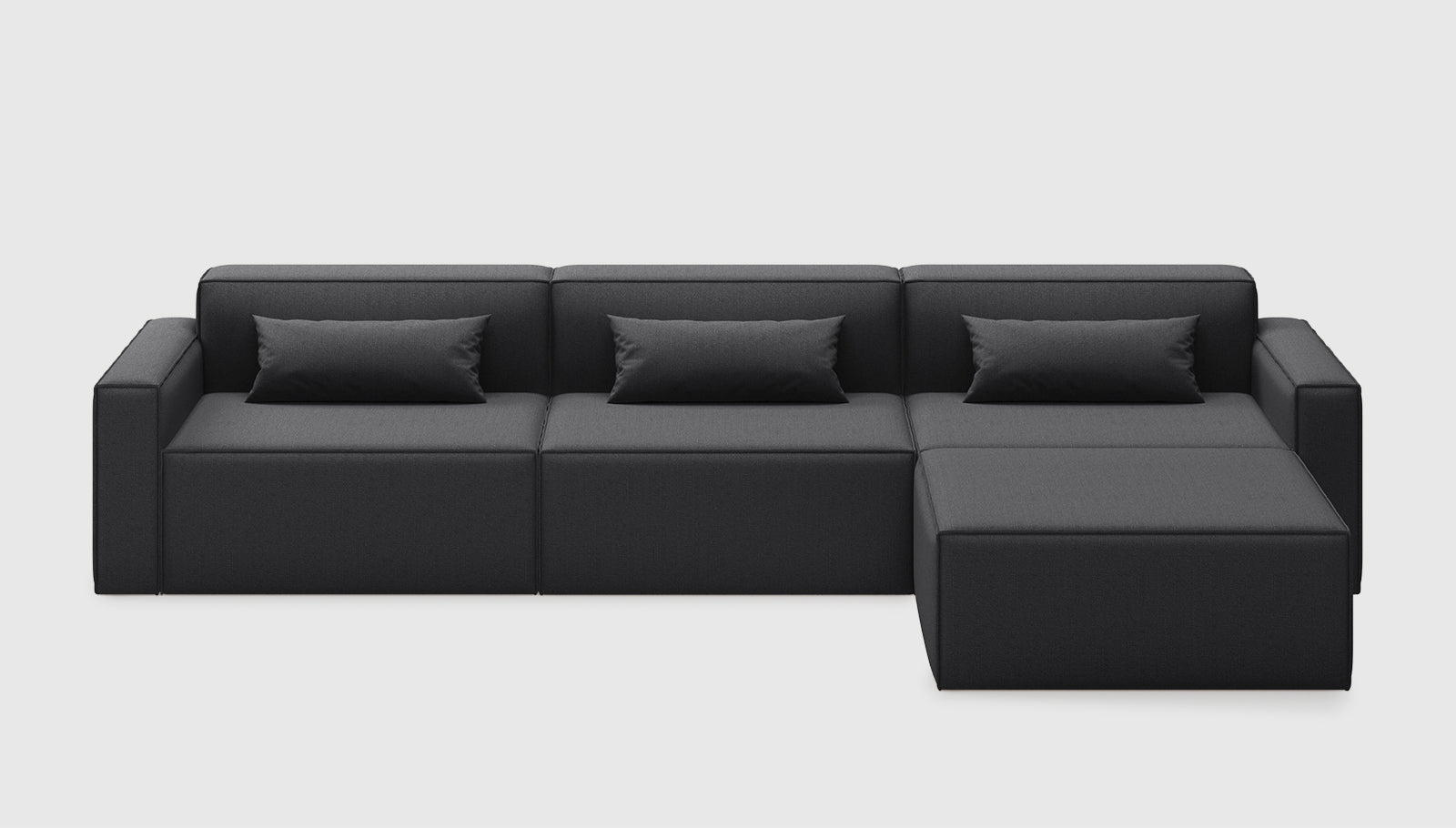 Mix Modular 4-PC Sectional Sectional Gus* Four Hands, Mid Century Modern Furniture, Old Bones Furniture Company, Old Bones Co, Modern Mid Century, Designer Furniture, https://www.oldbonesco.com/