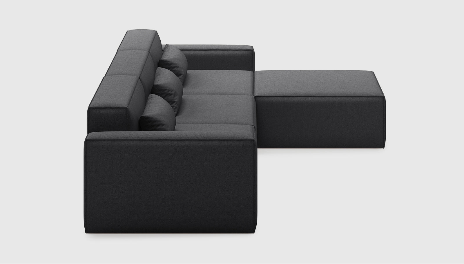 Mix Modular 4-PC Sectional Sectional Gus* Four Hands, Mid Century Modern Furniture, Old Bones Furniture Company, Old Bones Co, Modern Mid Century, Designer Furniture, https://www.oldbonesco.com/