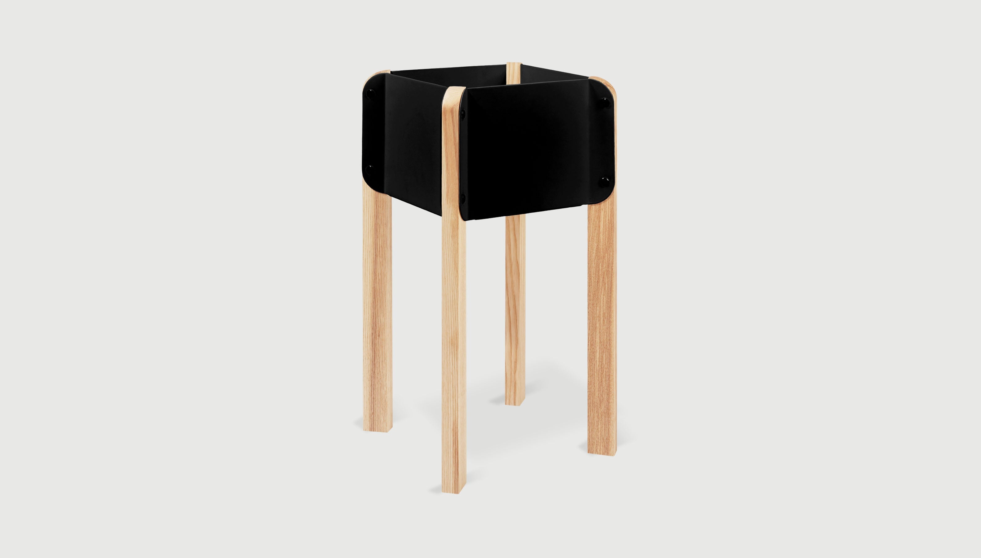 Atrium Planters Black / HighPlanters Gus* Black High Four Hands, Mid Century Modern Furniture, Old Bones Furniture Company, Old Bones Co, Modern Mid Century, Designer Furniture, https://www.oldbonesco.com/
