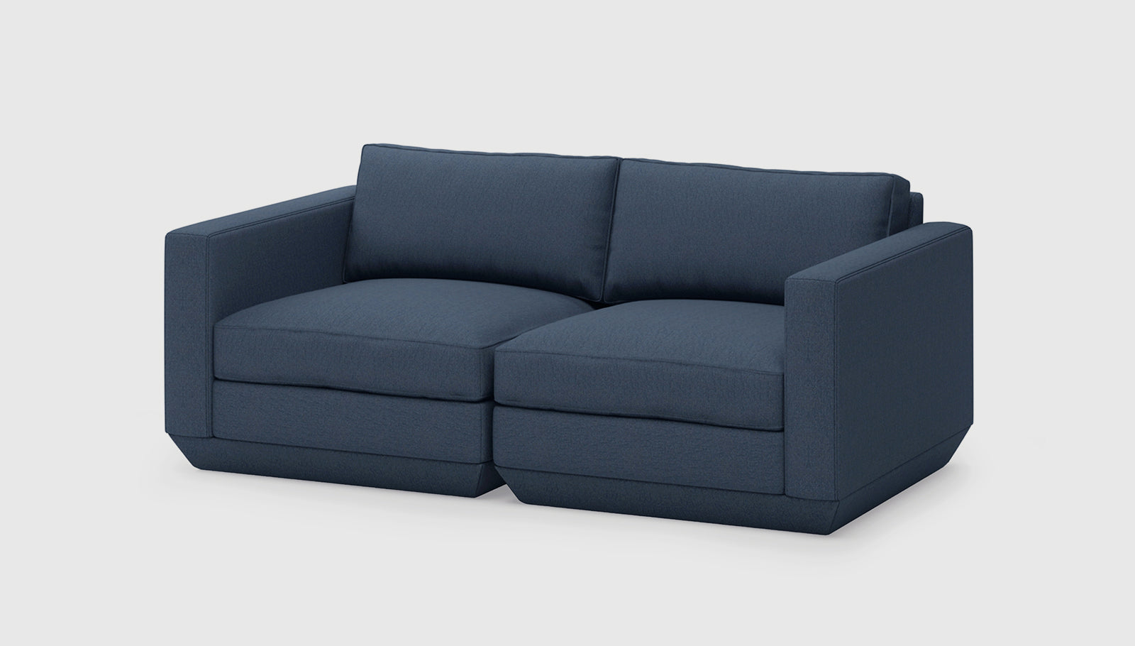 Podium Modular 2PC Sofa Sofa Gus* Four Hands, Mid Century Modern Furniture, Old Bones Furniture Company, Old Bones Co, Modern Mid Century, Designer Furniture, https://www.oldbonesco.com/