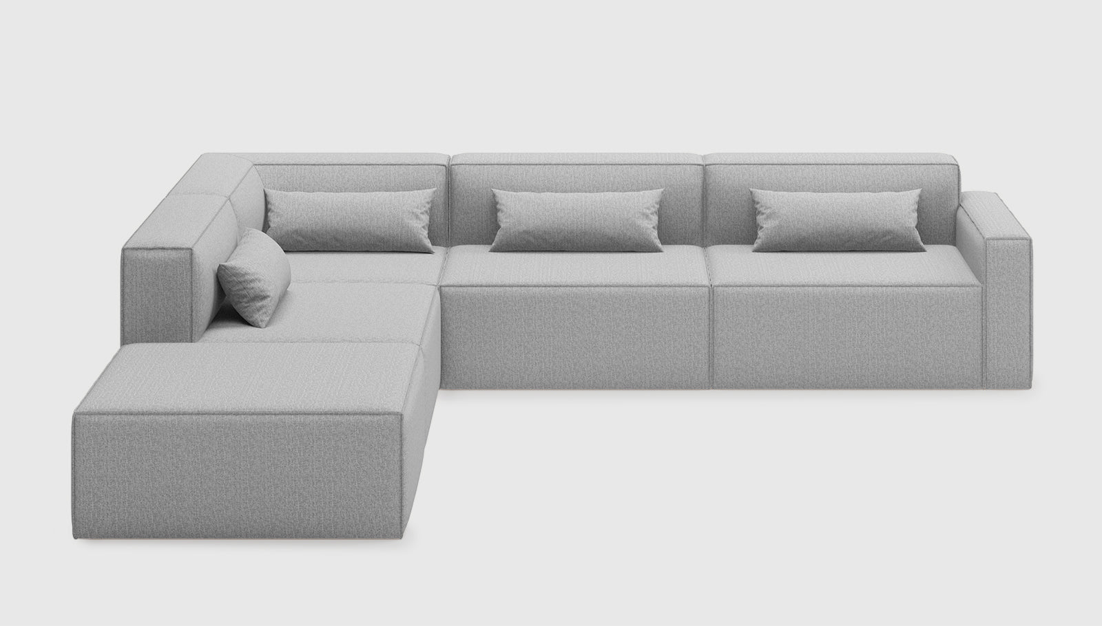 Mix Modular 5-PC Sectional Sectional Gus* Four Hands, Mid Century Modern Furniture, Old Bones Furniture Company, Old Bones Co, Modern Mid Century, Designer Furniture, https://www.oldbonesco.com/