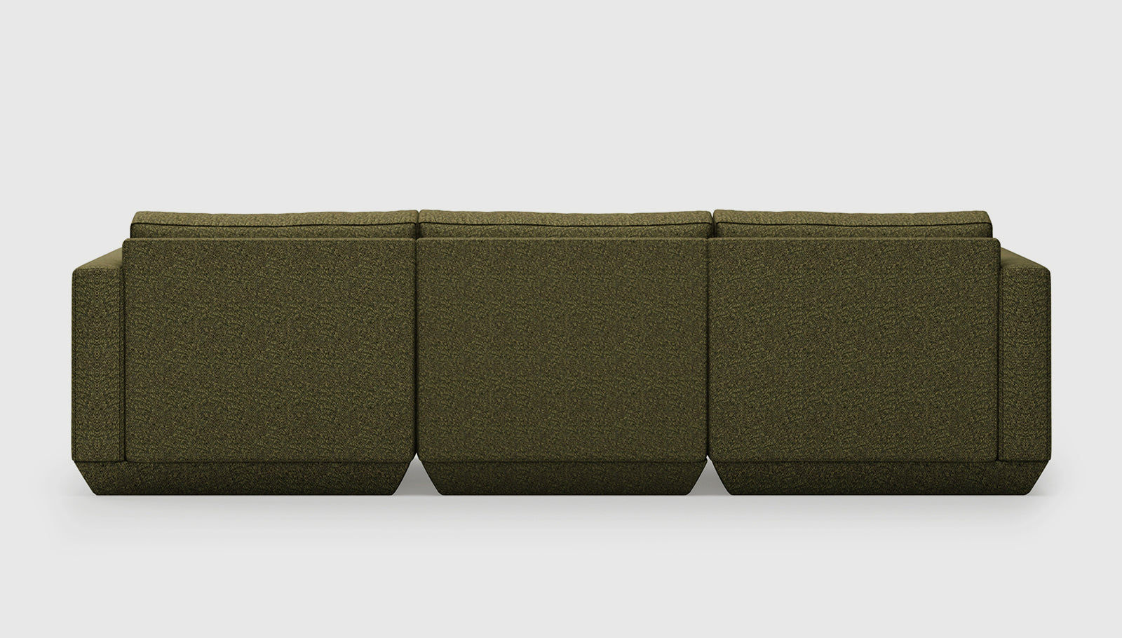 Podium Modular 3PC Sofa Sofa Gus* Four Hands, Mid Century Modern Furniture, Old Bones Furniture Company, Old Bones Co, Modern Mid Century, Designer Furniture, https://www.oldbonesco.com/