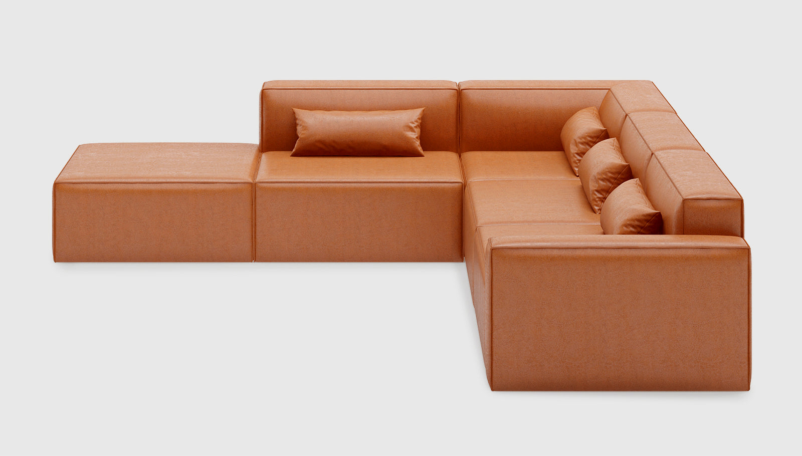 Mix Modular 5-PC Sectional Sectional Gus* Four Hands, Mid Century Modern Furniture, Old Bones Furniture Company, Old Bones Co, Modern Mid Century, Designer Furniture, https://www.oldbonesco.com/