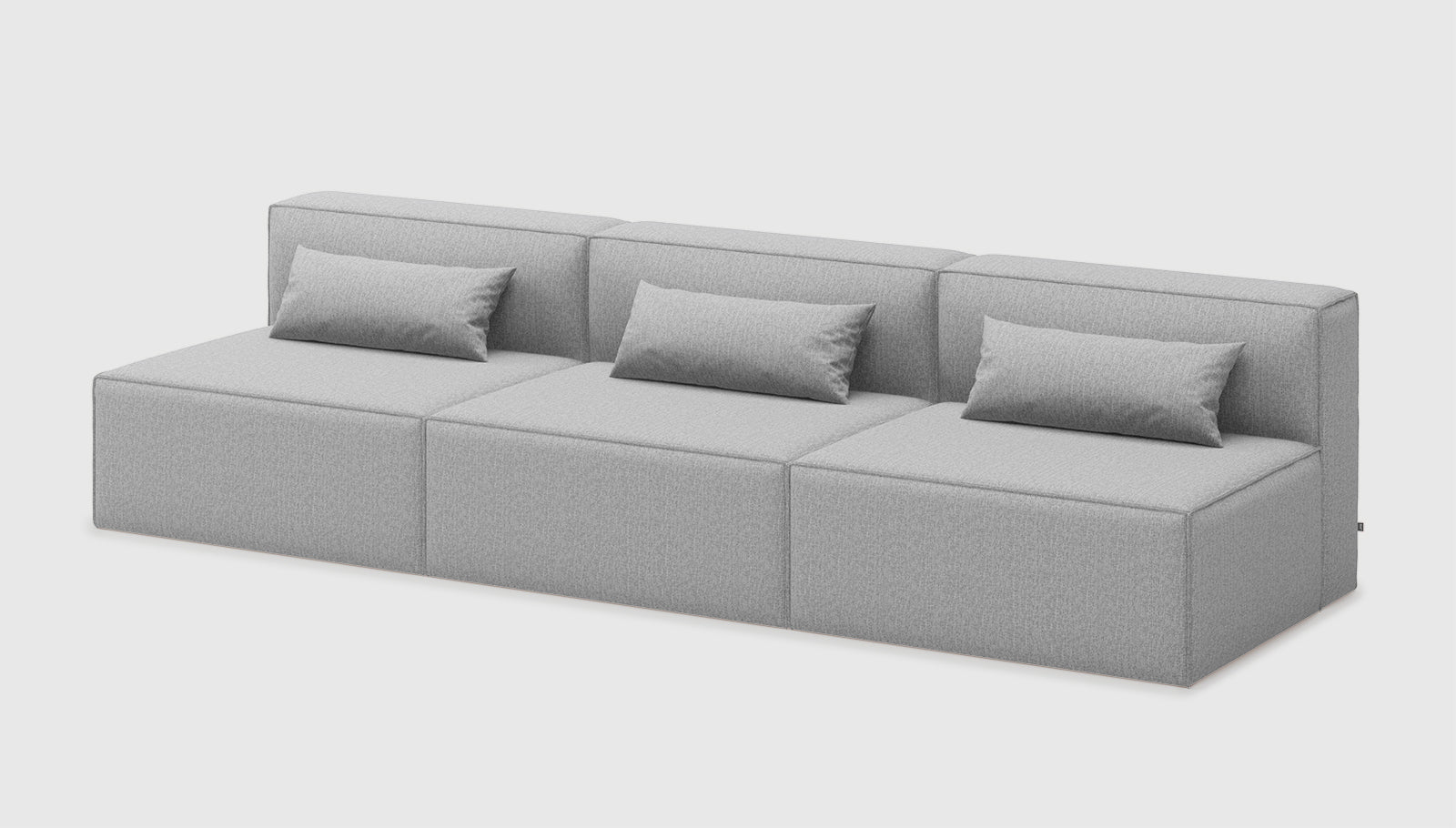 Mix Modular 3-PC Armless Sofa Sofa Gus* Four Hands, Mid Century Modern Furniture, Old Bones Furniture Company, Old Bones Co, Modern Mid Century, Designer Furniture, https://www.oldbonesco.com/